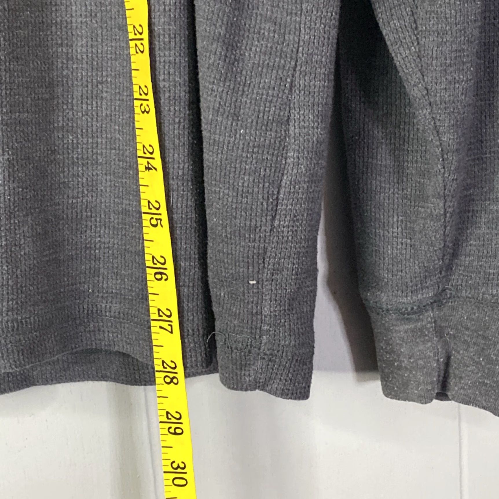Vintage VINTAGE Green Day Shirt Mens Large Gray Waffle Knit Cinder Block Stretch Long Sleeve L Size US L / EU 52-54 / 3 - 8 Thumbnail