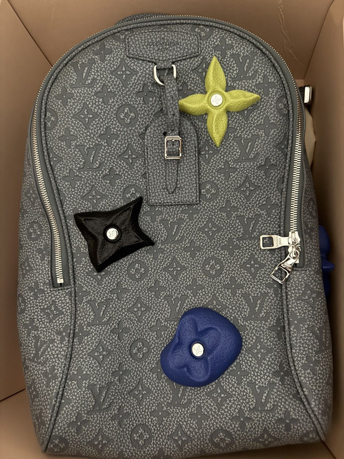 Louis Vuitton Louis Vuitton Taurillon Monogram Climbing Ellipse Backpack Size ONE SIZE - 3 Thumbnail
