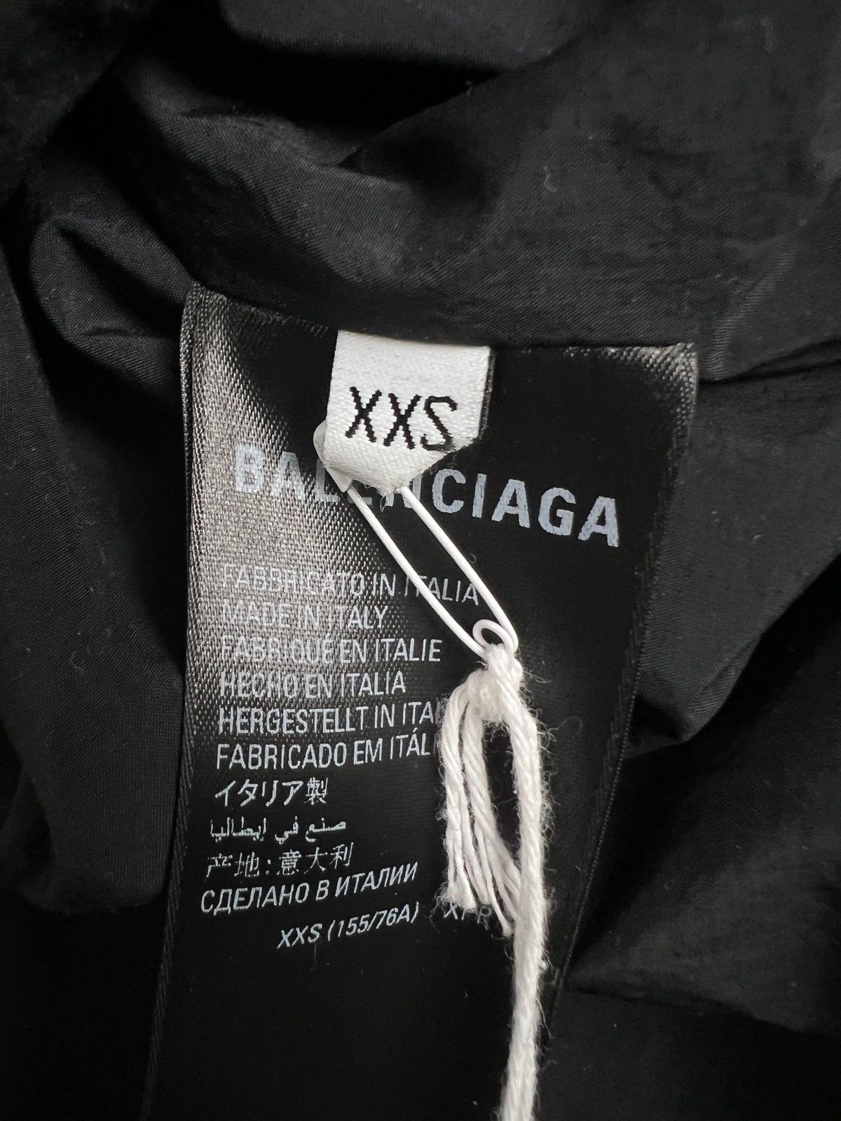 Balenciaga BALENCIAGA X ADIDAS SAMPLE TAPED LOGO WIND BREAKER JACKET Size US XXS / EU 40 - 6 Thumbnail