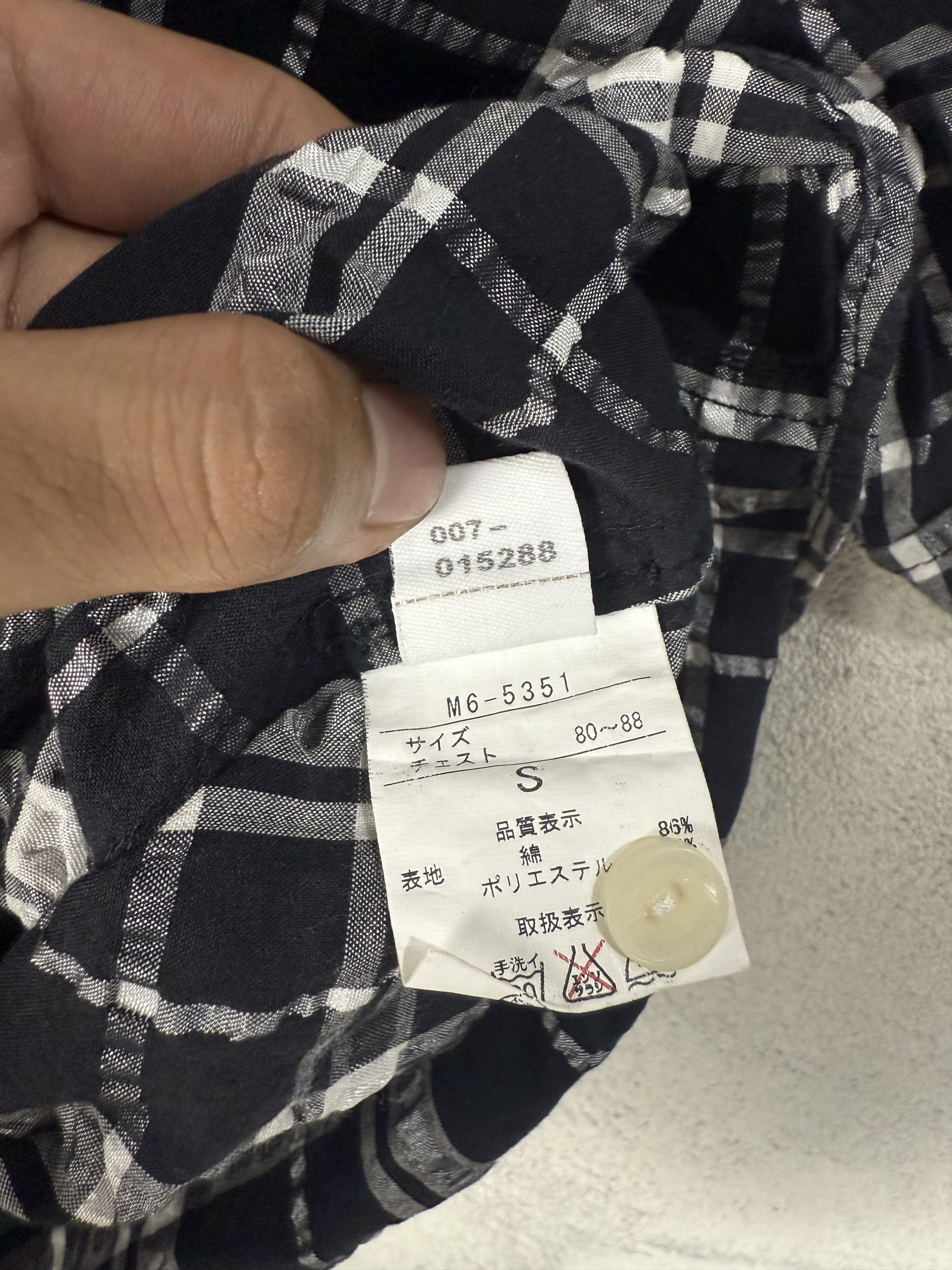 Marithe + Francois Girbaud Marithe Francois Girbaud Plaid Button Up Shirt Size US S / EU 44-46 / 1 - 7 Thumbnail