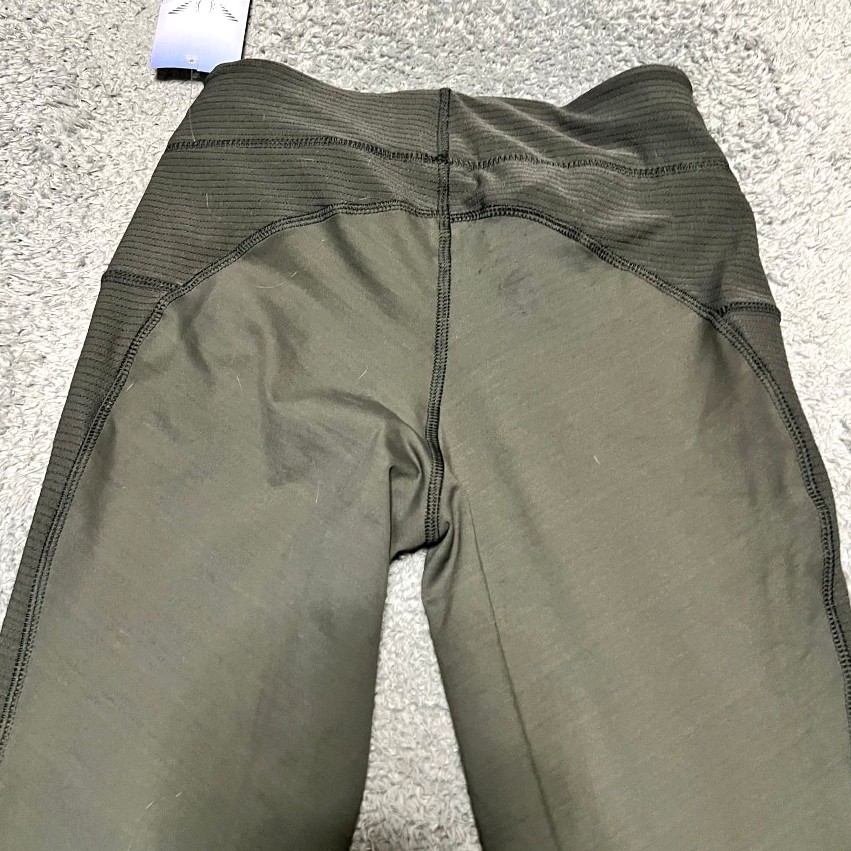 Vintage Tuff Rider Pants Breeches Pull On Womens Small Green Leggings Ankle Horse Riding Stretch S Women Regular Size 28" / US 6 / IT 42 - 5 Thumbnail