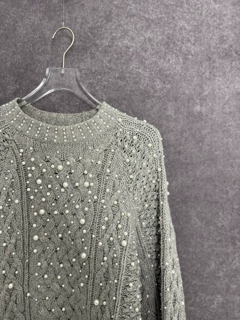 Dior Dior Pearl Heavy Industry Sweater Size M / US 6-8 / IT 42-44 - 5 Thumbnail