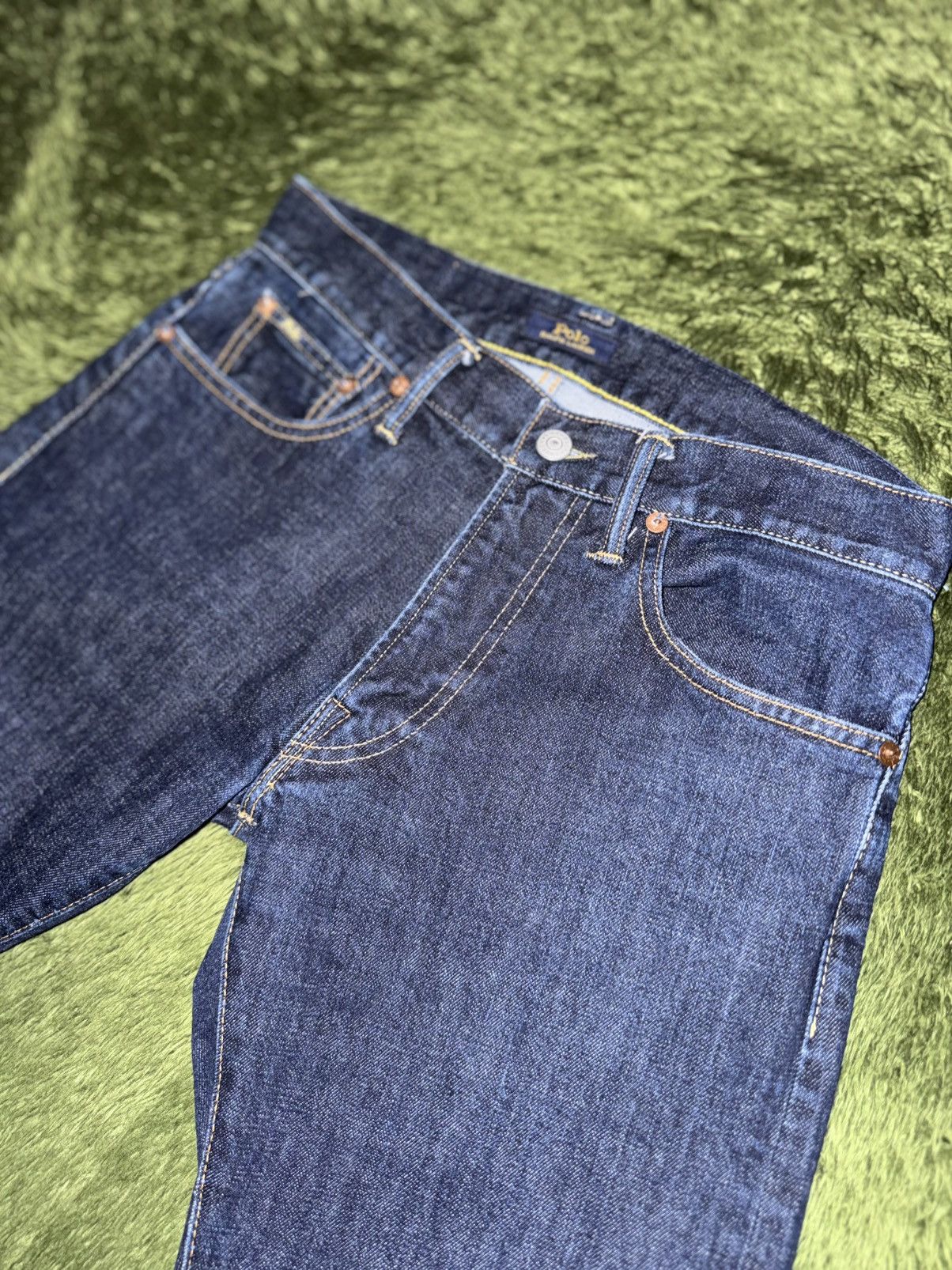 Polo Ralph Lauren [28x30] Polo Ralph Lauren Japan Release Washed Denim Indigo Size US 28 / EU 44 - 2 Thumbnail