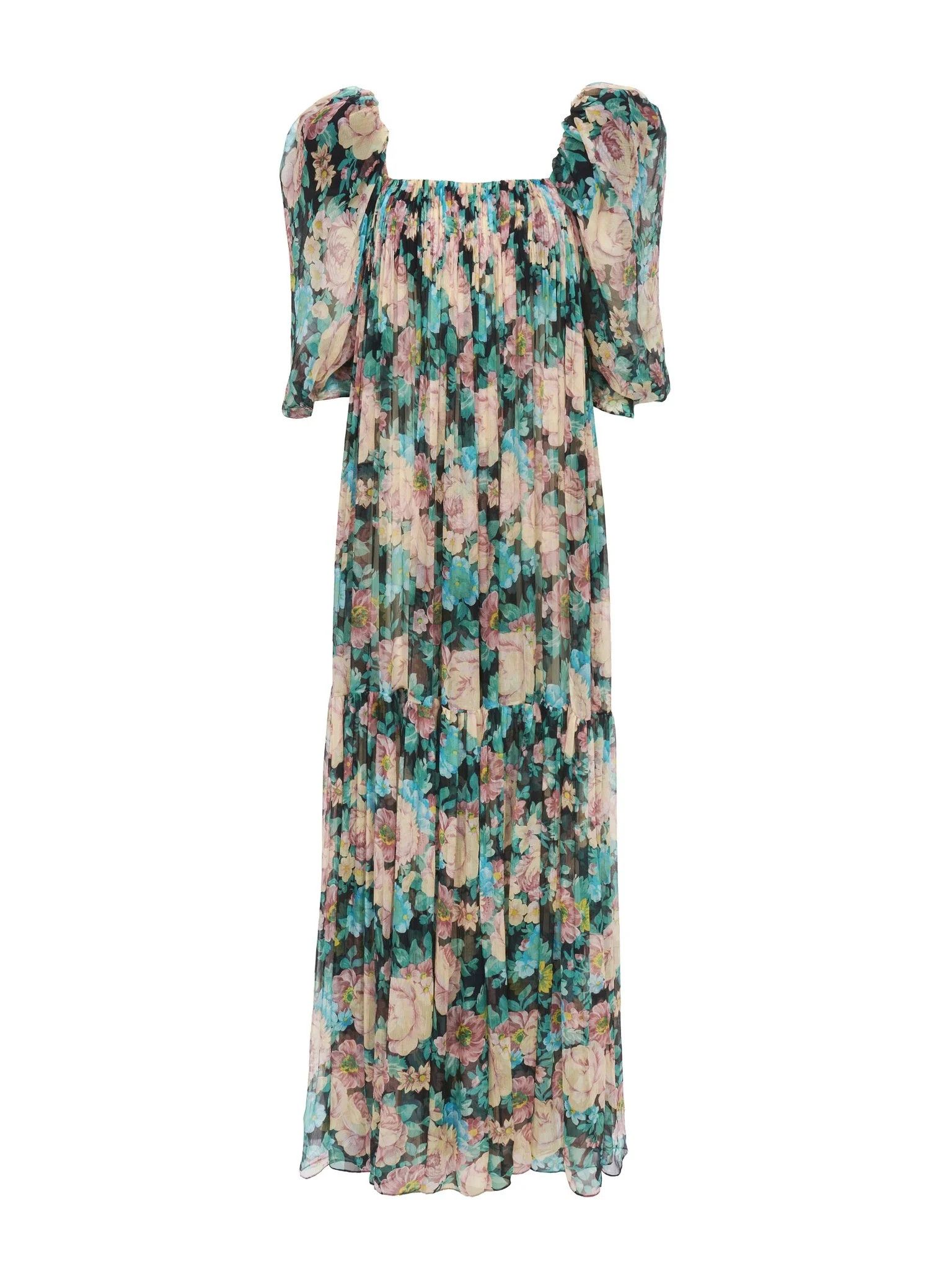 Chloe o1loc1c10226 Maxi Dress in Multicolor Size L / US 10 / IT 46 - 1 Thumbnail