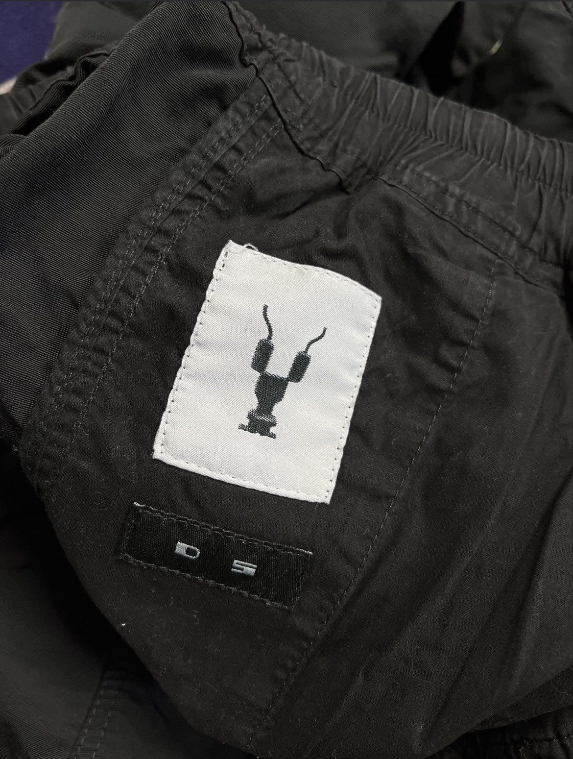 Rick Owens Drkshdw Rick Owens Drkahdw Drawstring Cropped Pants Size US 30 / EU 46 - 4 Thumbnail