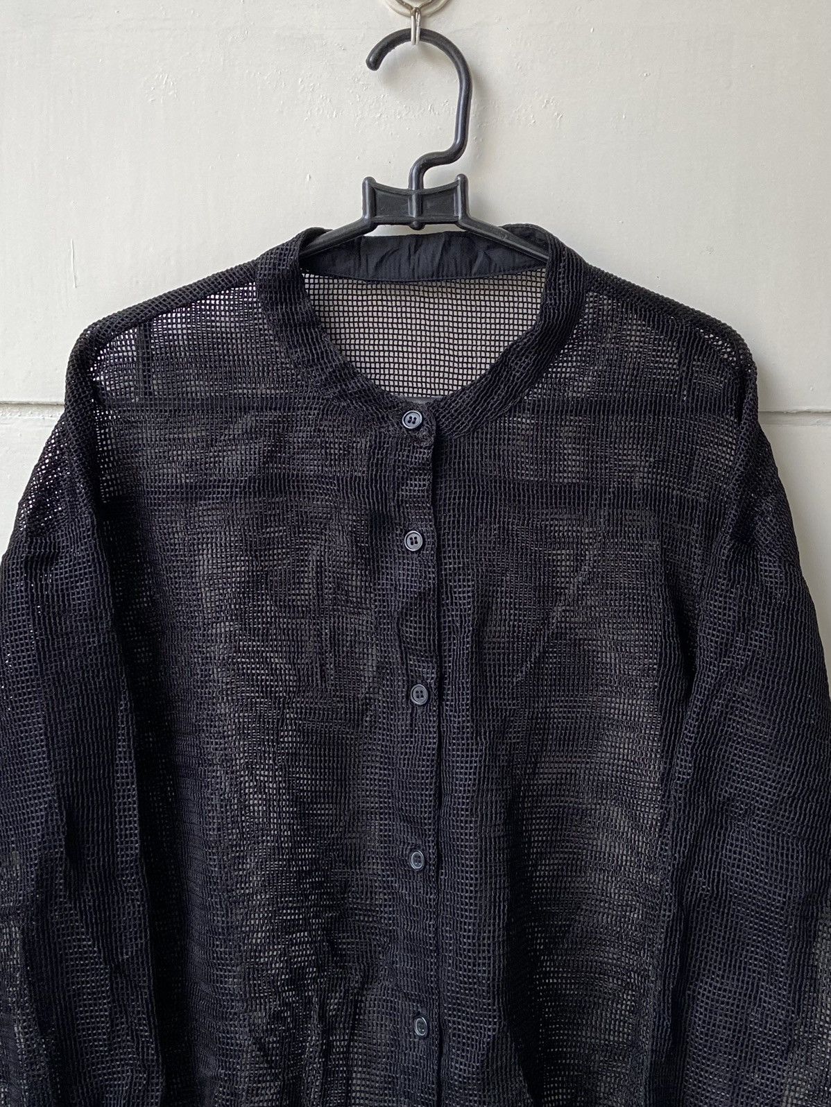 Designer × Japanese Brand LINEUCE Japanese Brand Mesh Shirt Size US S / EU 44-46 / 1 - 3 Thumbnail