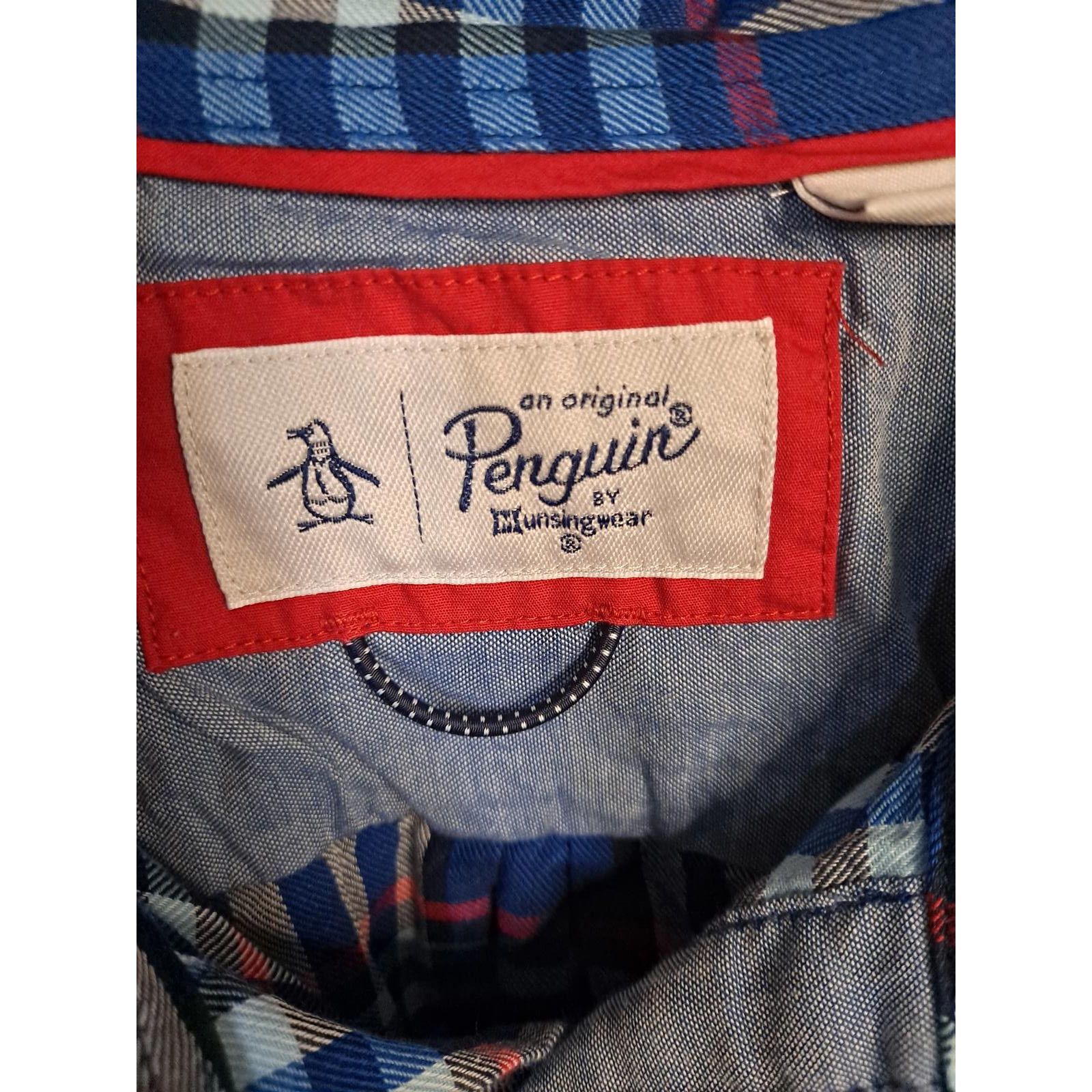Other Penguin by Munsingwear Blue, White and Red Plaid Size Large Size US L / EU 52-54 / 3 - 6 Thumbnail