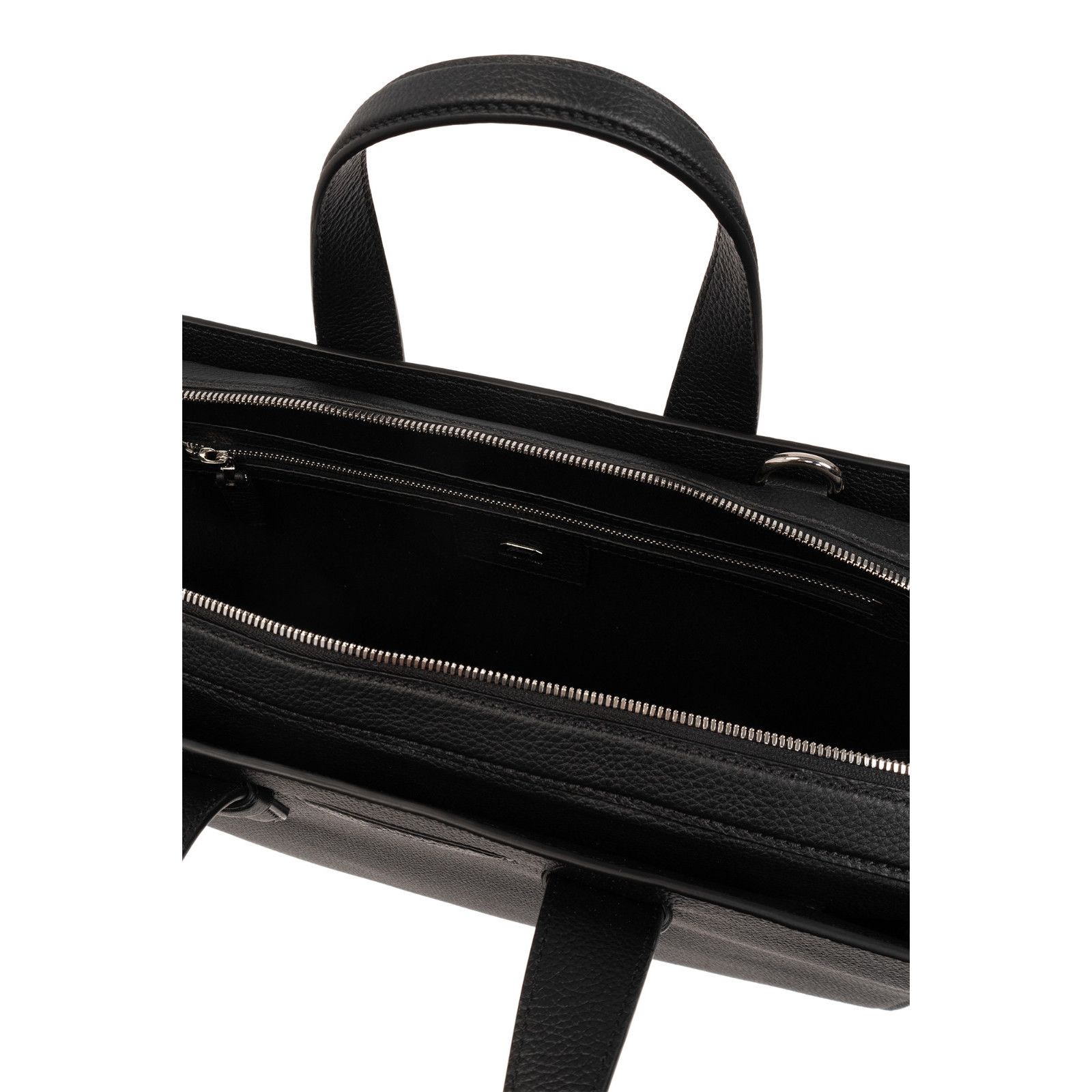 Brioni BRIONI Black Leather Document Laptop Bag New & Authentic Size ONE SIZE - 4 Thumbnail
