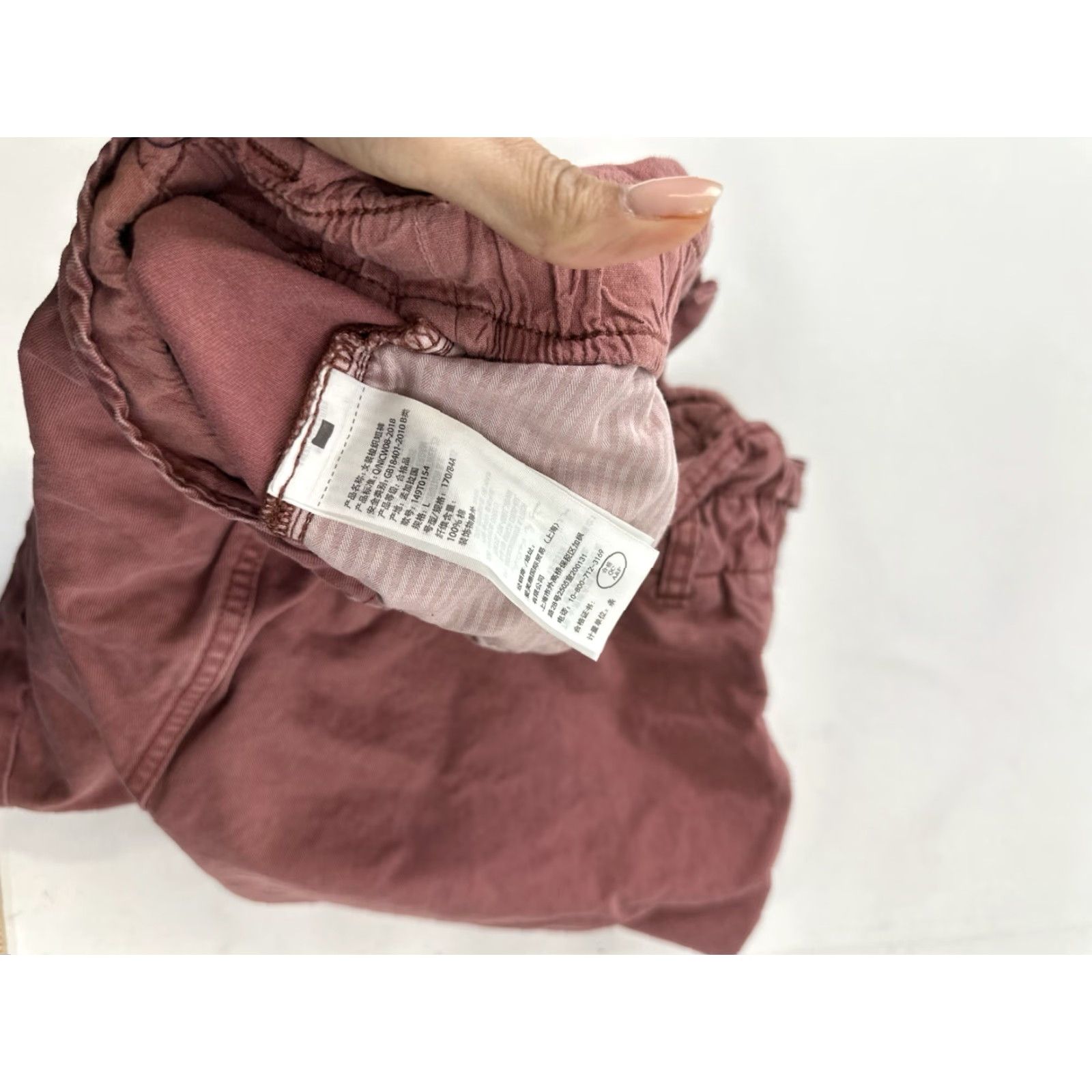 Abercrombie & Fitch Abercrombie & Fitch Shorts Women’s L Large Pink Paperbag Size 36" / US 14 / IT 50 - 4 Thumbnail