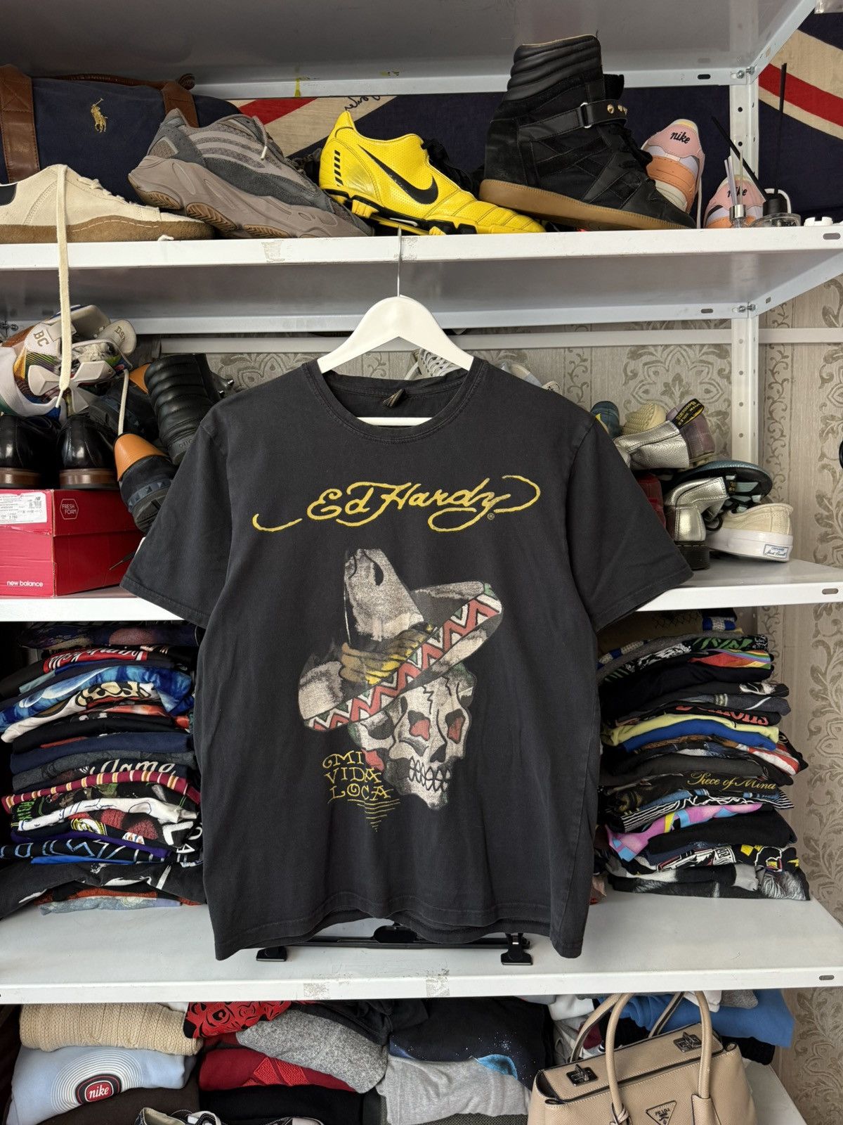 Christian Audigier Vintage Ed Hardy Big Logo Japanese T shirt Rare Y2K Size US M / EU 48-50 / 2 - 10 Thumbnail