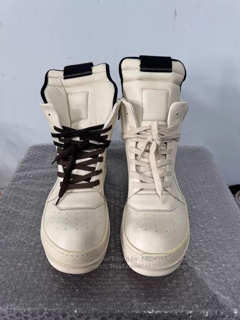 Rick Owens Rick Owens Main Line Pure White Inverted Triangle Size US 6 / EU 39 - 2 Thumbnail