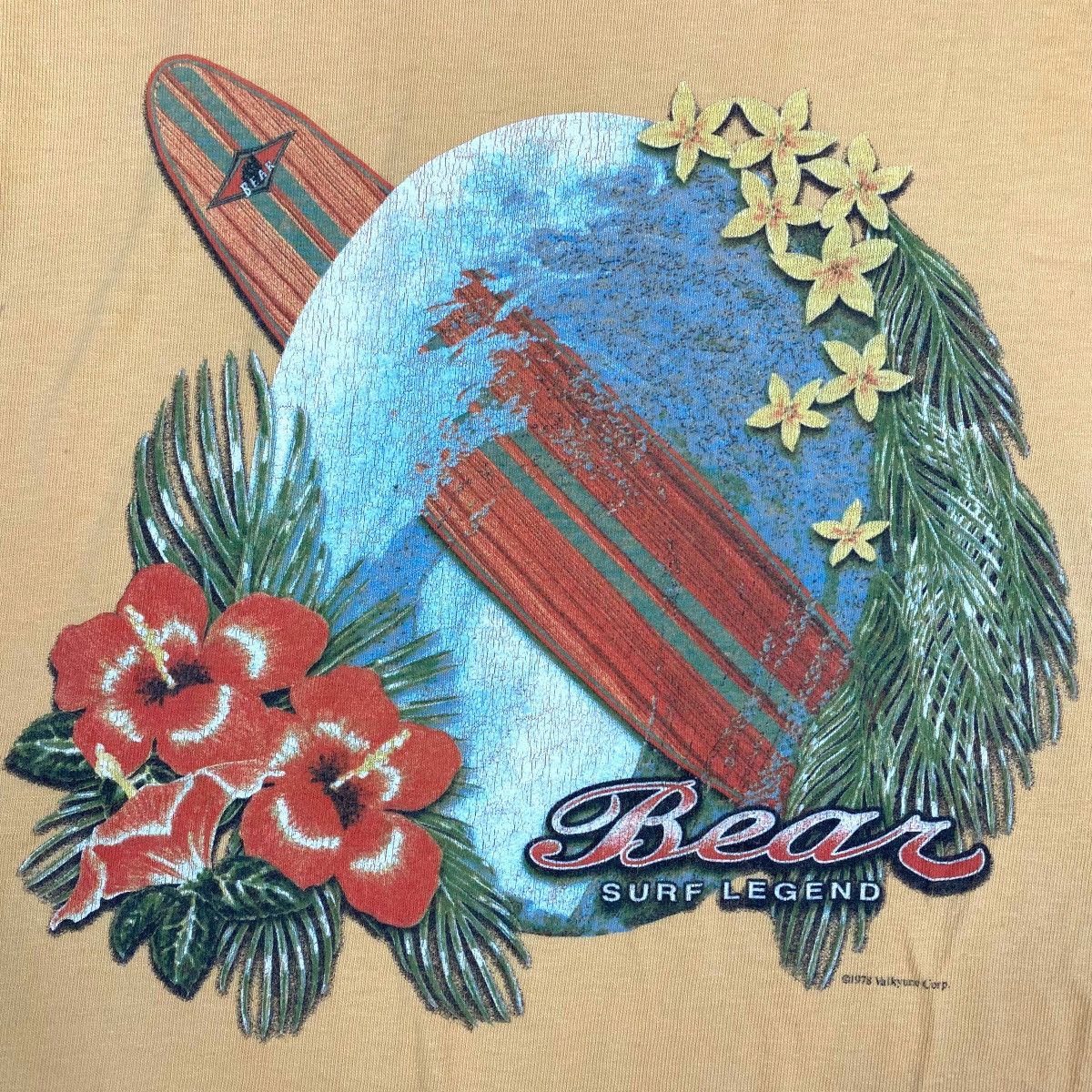 Other Vintage 90's BEAR SURF BOARDS Surf Legend Graphic Surf Tee Size US L / EU 52-54 / 3 - 3 Thumbnail