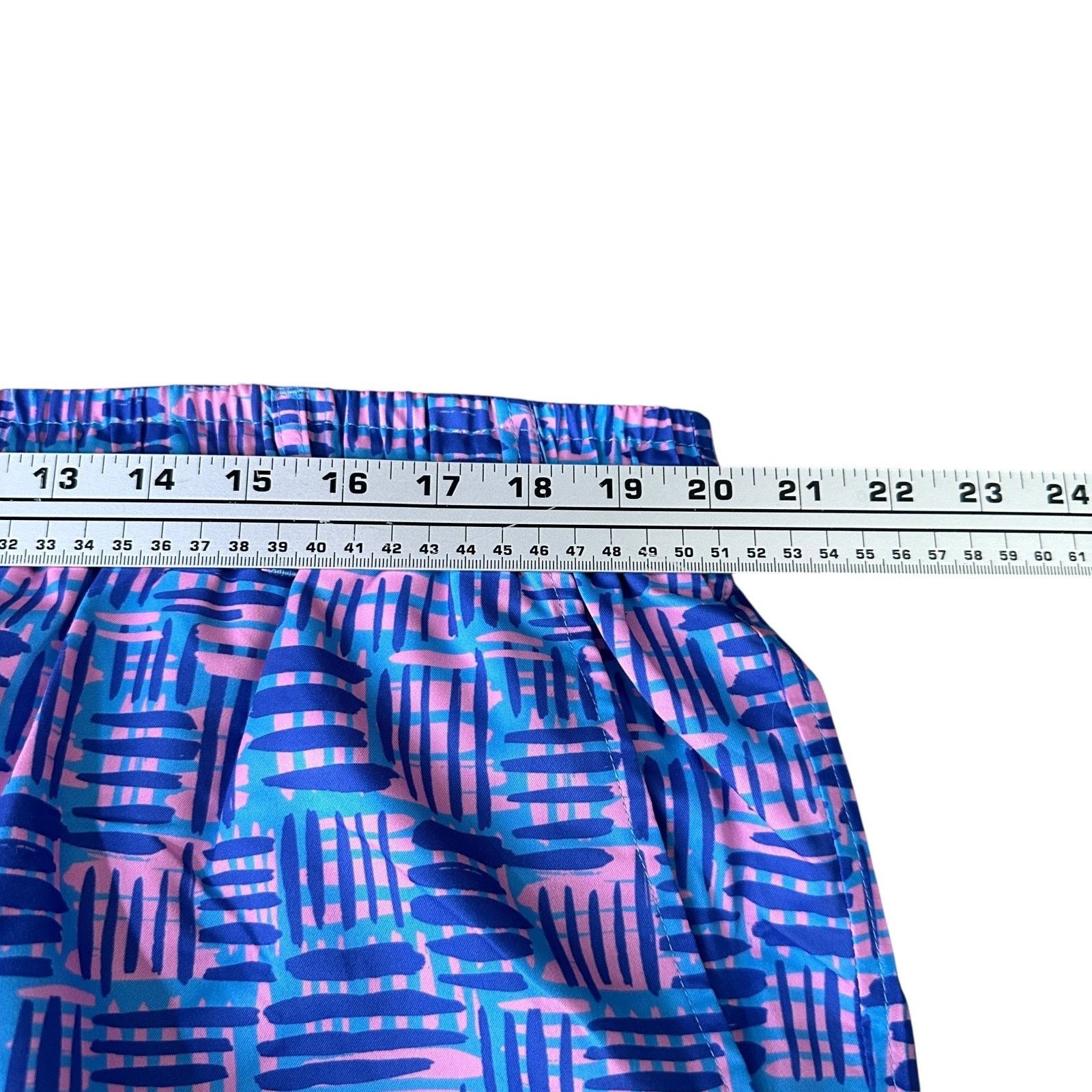 Southern Marsh Southern Marsh Lined Swim Trunks Shorts Men’s 3X Blue Pink Size US 44 / EU 60 - 8 Thumbnail