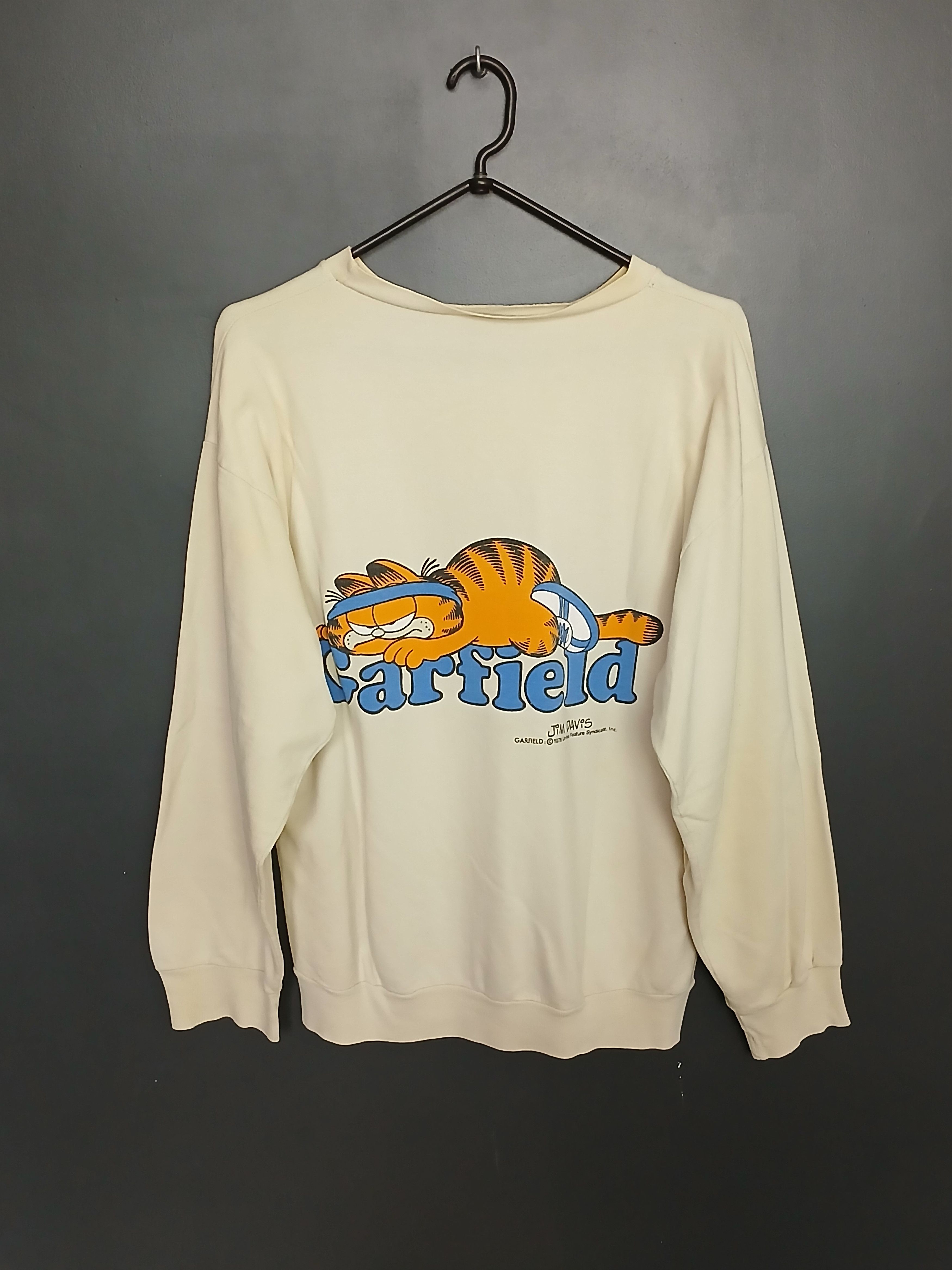 Cartoon Network Vintage Garfield Sweatshirt Size US M / EU 48-50 / 2 - 2 Thumbnail
