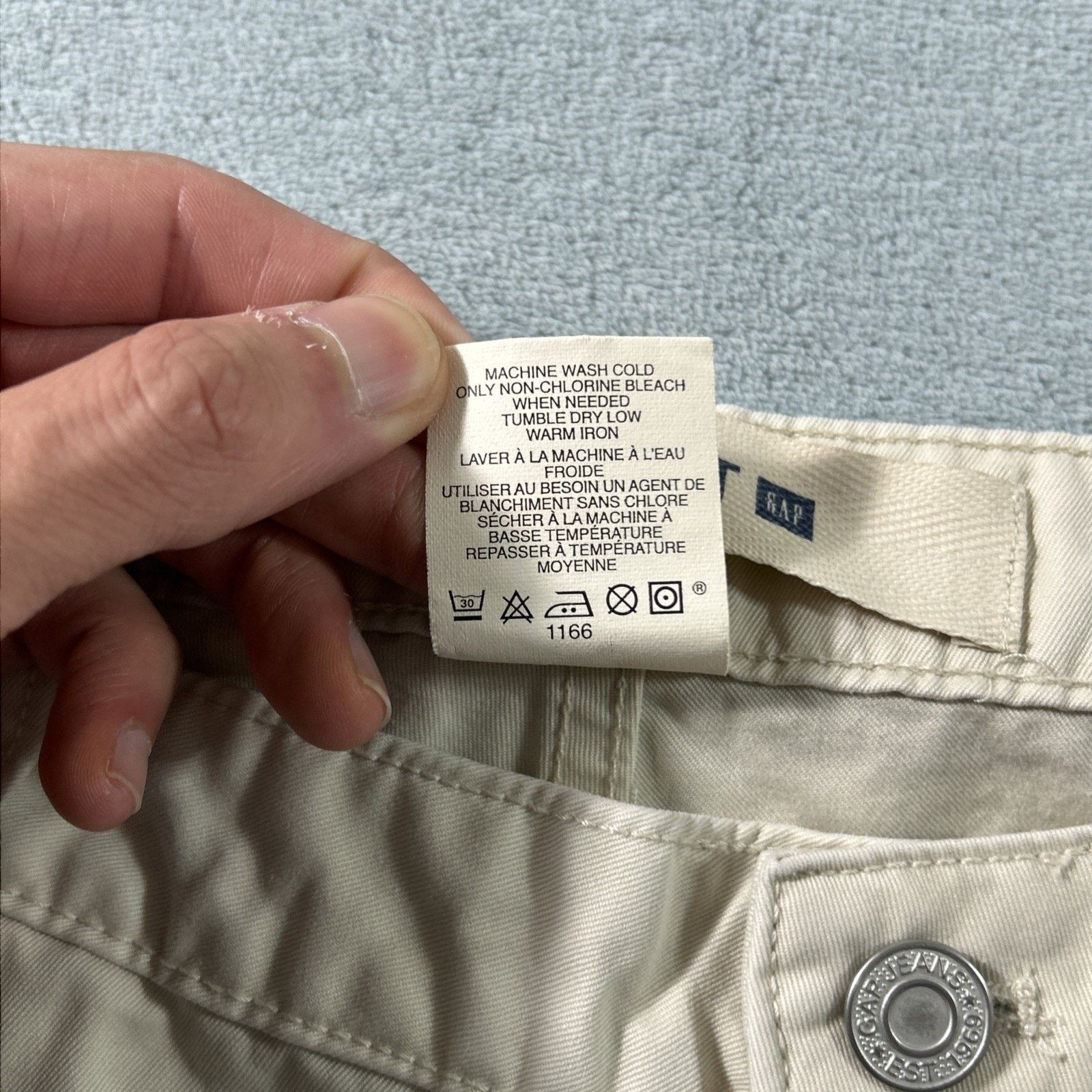 Gap Beyond Baggy Flare Jeans Wns 10 33x31 GAP Bootcut Dojo Wide Size 32" / US 10 / IT 46 - 8 Thumbnail