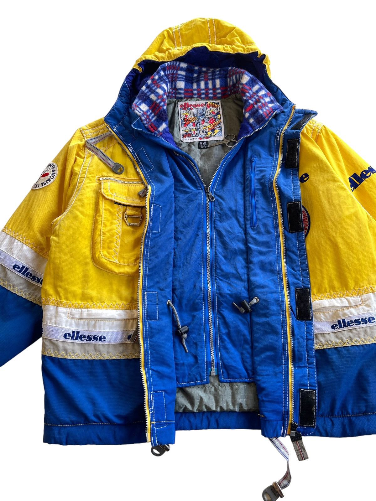 Ellesse Vintage Ellesse Tag Heuer Ski Goldwin Jacket Size US S / EU 44-46 / 1 - 8 Thumbnail