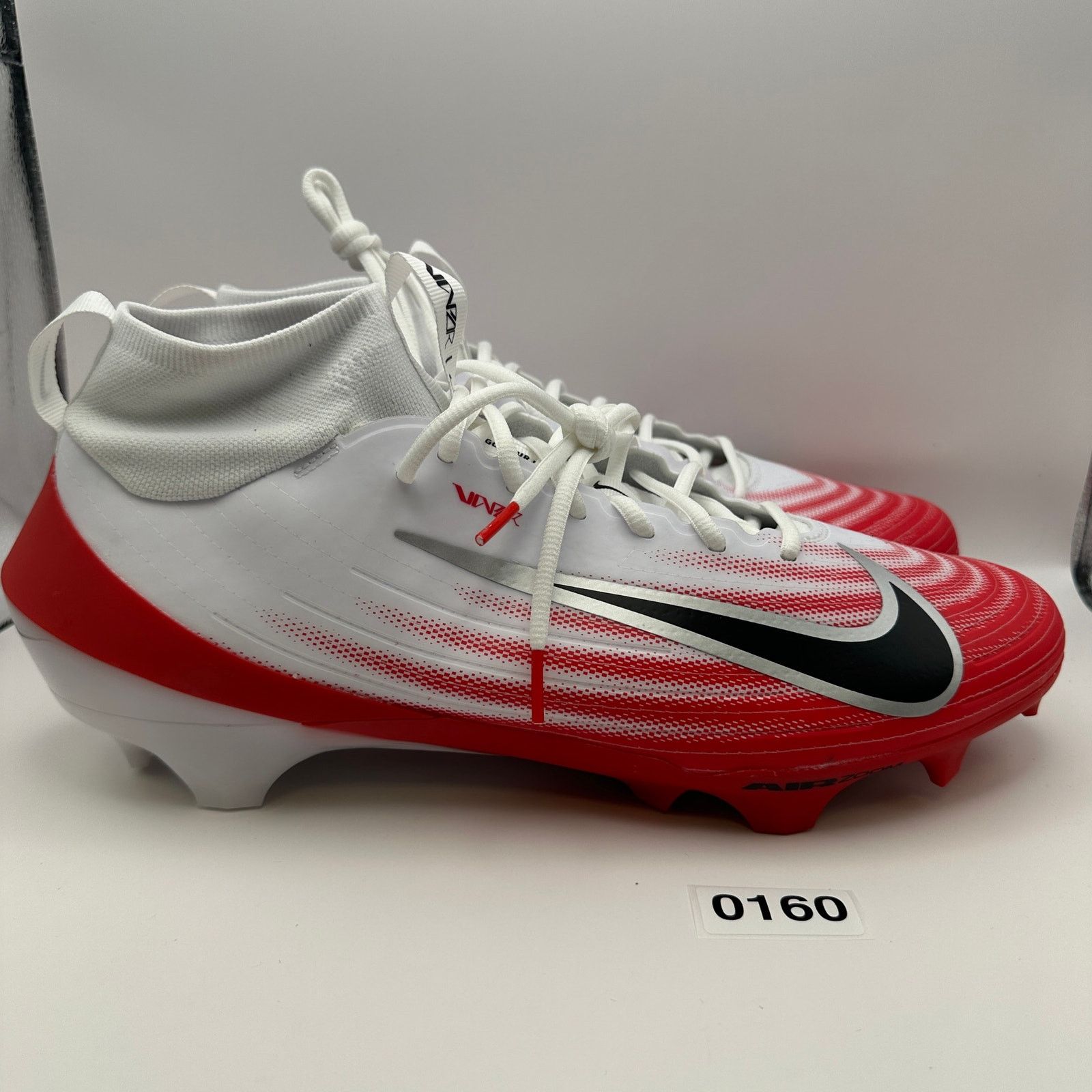 Nike NIKE Men's 14.5 Zoom Air Vapor PRO 1 White/Red Football Size US 14 / EU 47 - 5 Thumbnail