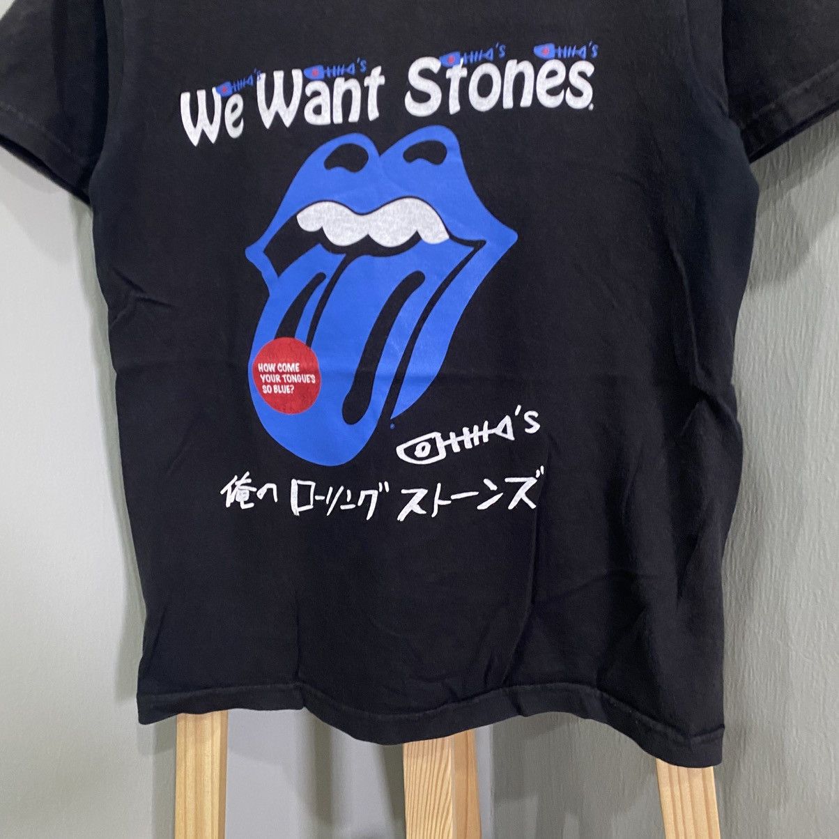 The Rolling Stones Makoto Ayukawa The Rolling Stones We Want Stones Blue Tongue Size US XS / EU 42 / 0 - 4 Thumbnail