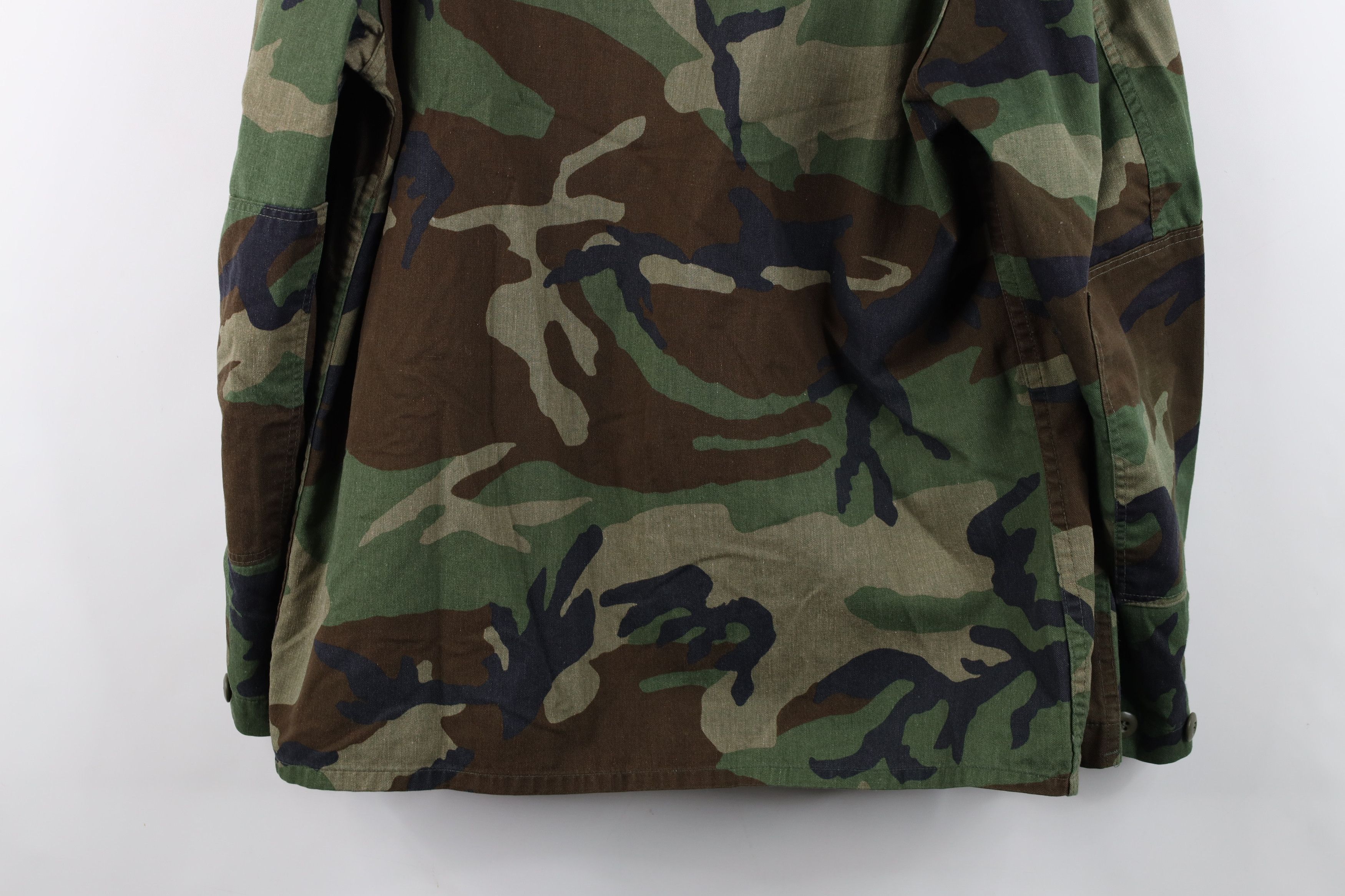 Vintage Vintage 80s Military Camouflage Combat Jacket Coat USA Size US M / EU 48-50 / 2 - 14 Thumbnail