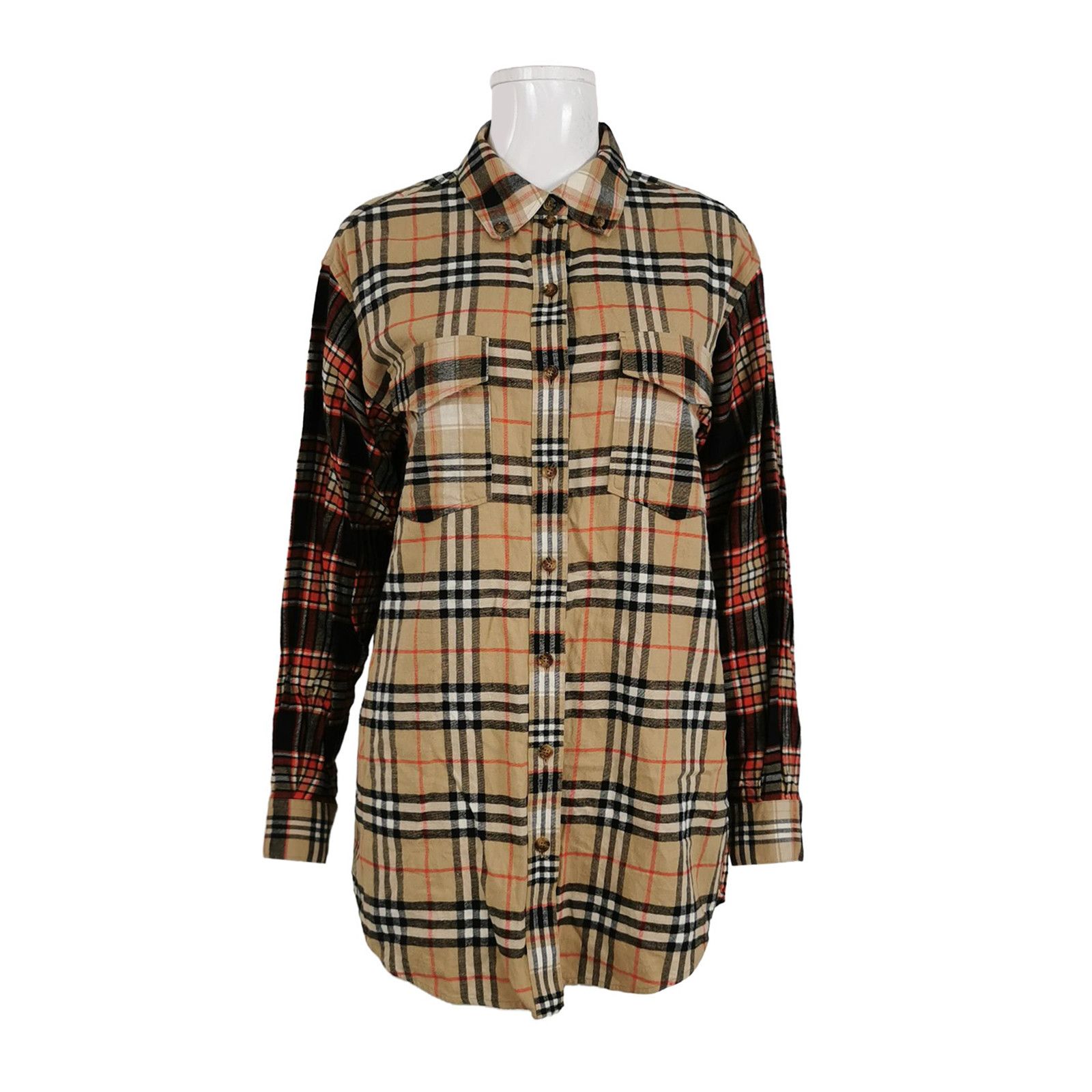 Burberry Burberry Women s Button Ups Size S / US 4 / IT 40 - 1 Thumbnail