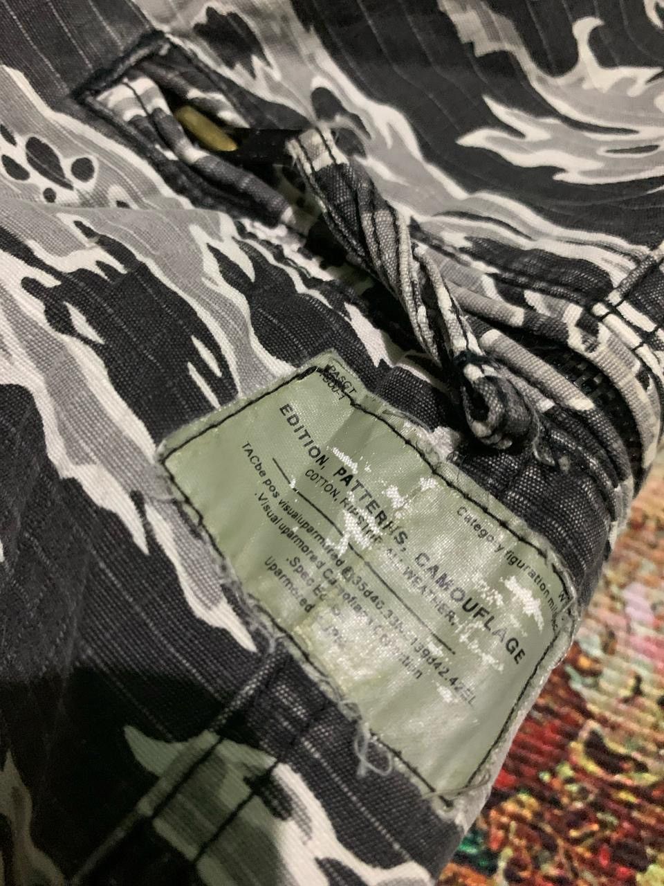 Wtaps WTAPS TIGER CAMO CARGO POCKET PANTS Size US 33 - 8 Thumbnail