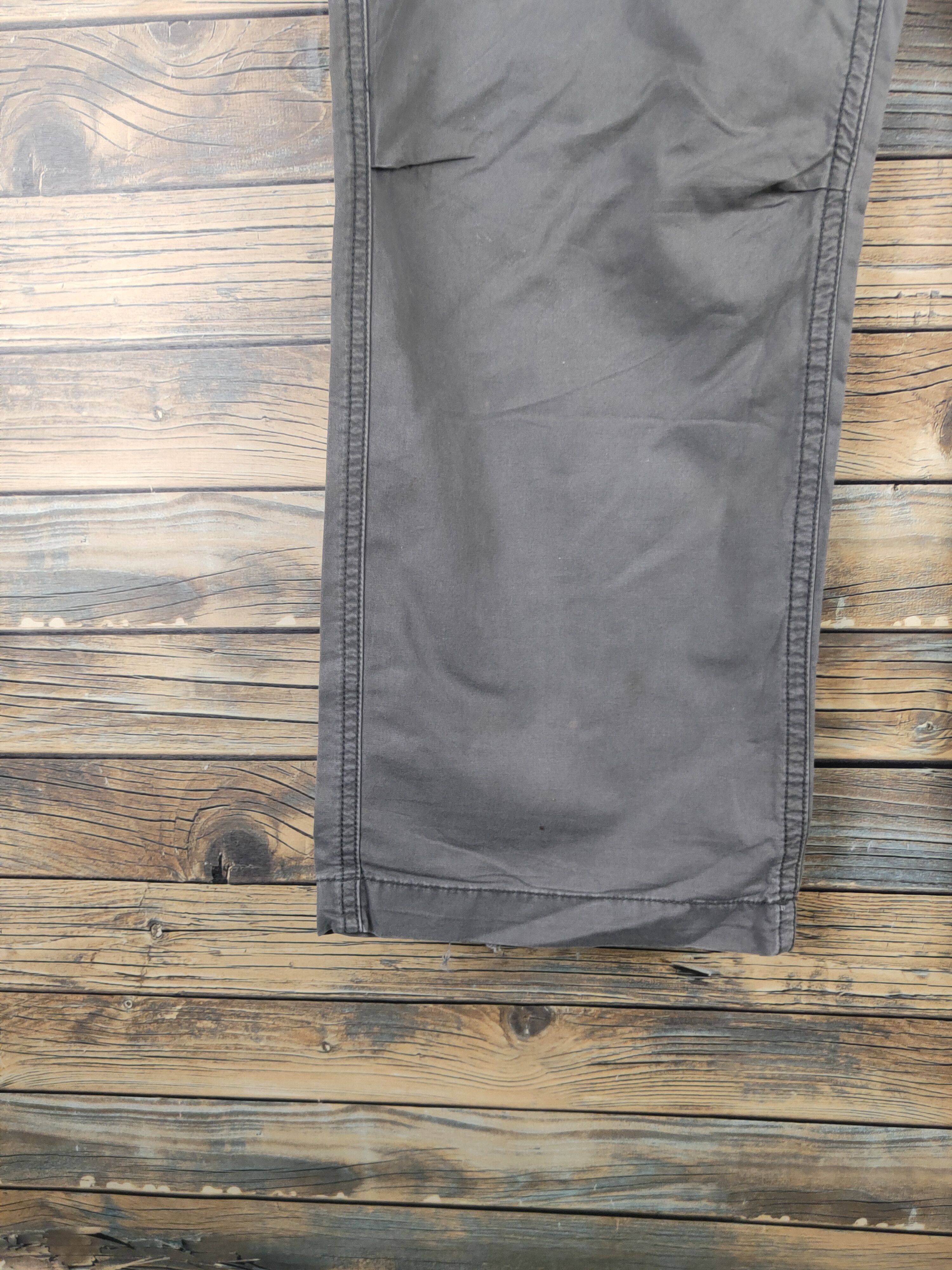 Japanese Brand DL Villand Olive Multipocket utility Cargo Pants #sp46-253T Size US 37 - 4 Thumbnail