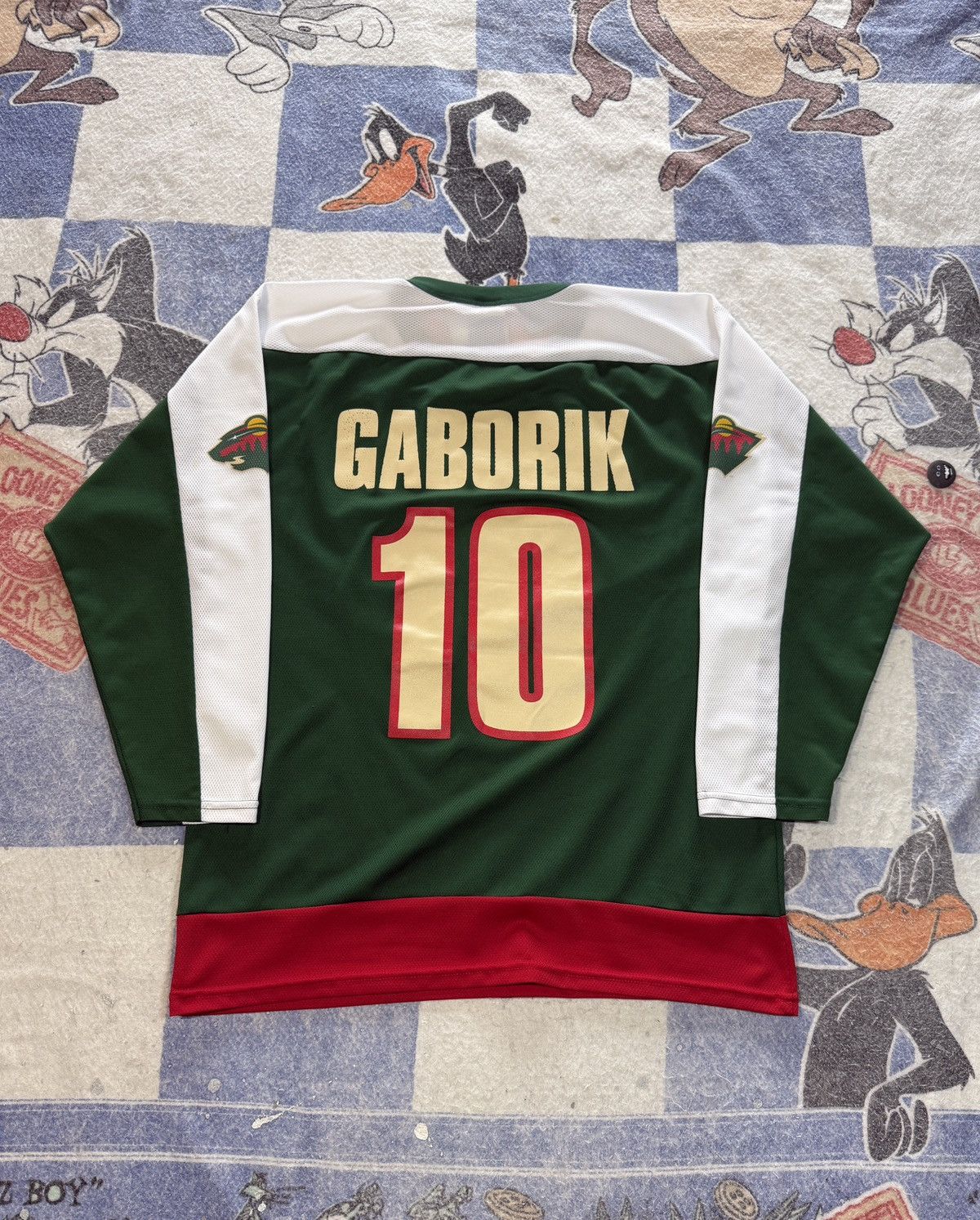 Other Vintage Minnesota Wild Marian Gaborik jersey Size US L / EU 52-54 / 3 - 1 Thumbnail