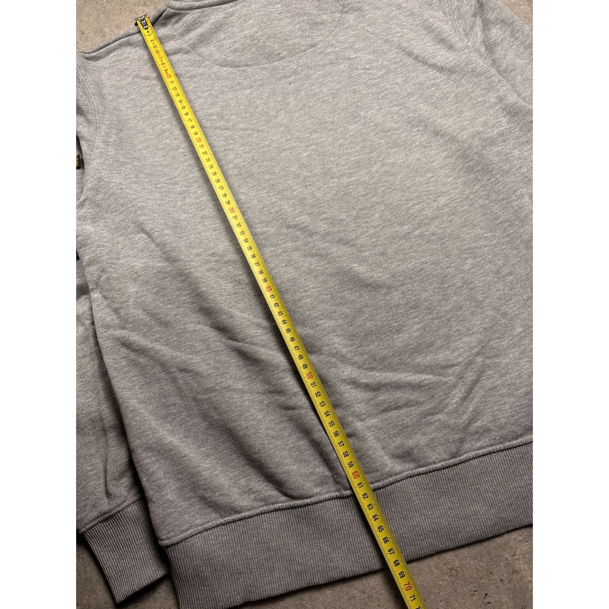 Alpha Industries Alpha Industries Gray Pullover Hoodie With Zippered Sleeve P Size US L / EU 52-54 / 3 - 6 Thumbnail
