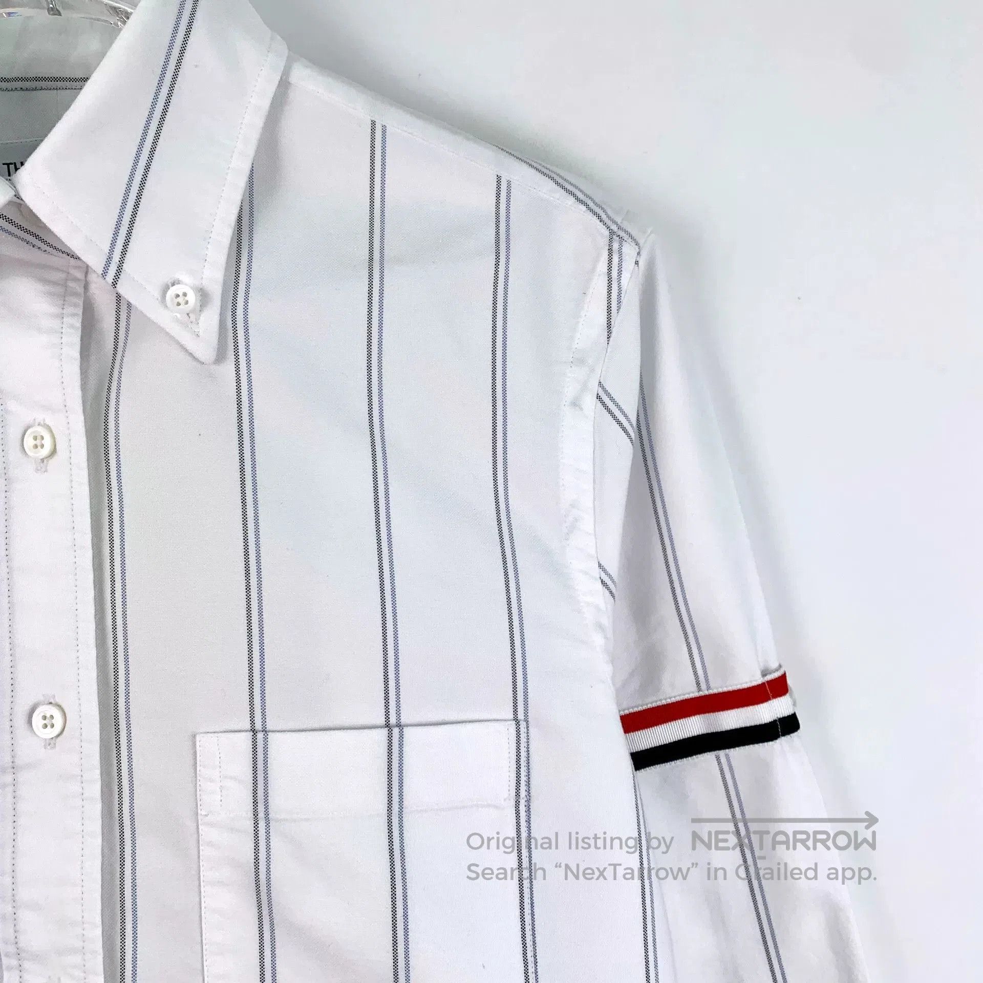 Thom Browne thom browne striped long sleeve shirt. Size US M / EU 48-50 / 2 - 3 Thumbnail