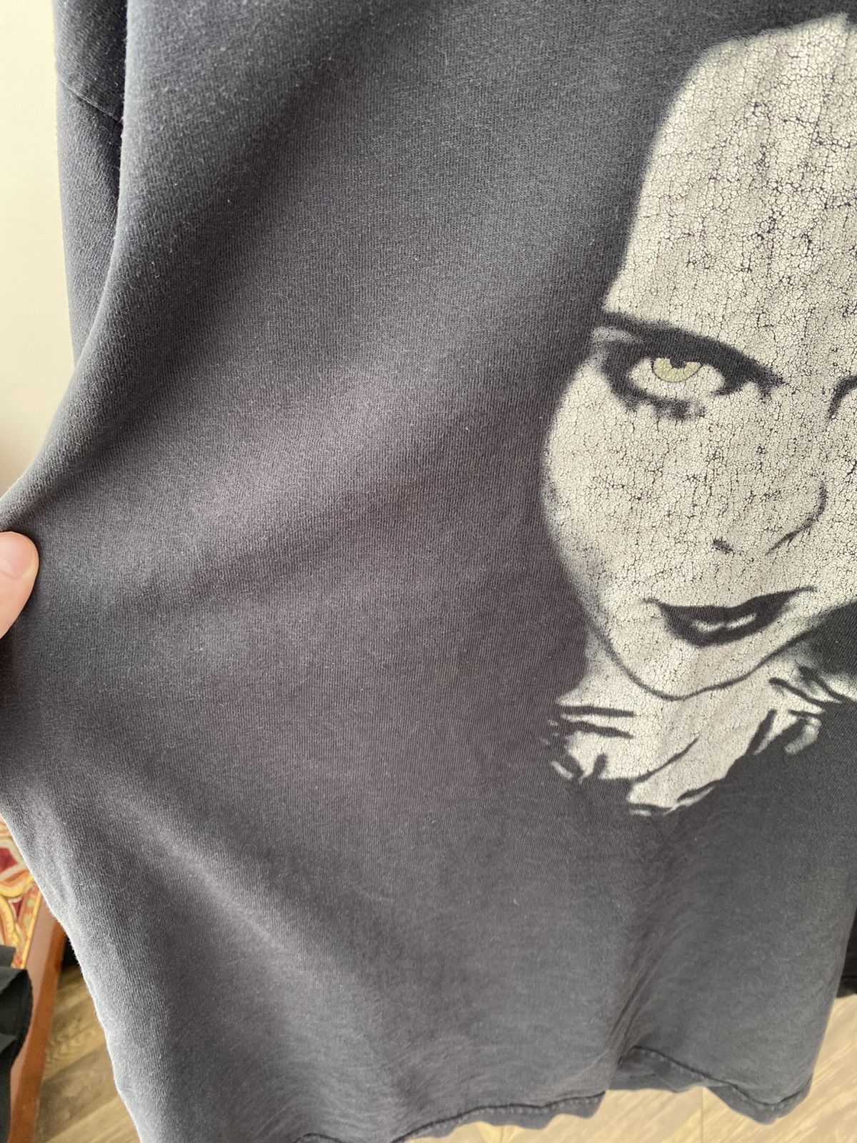 Marilyn Manson Vintage Marilyn Manson style Rare Faded T-Shirt Size US XL / EU 56 / 4 - 7 Thumbnail