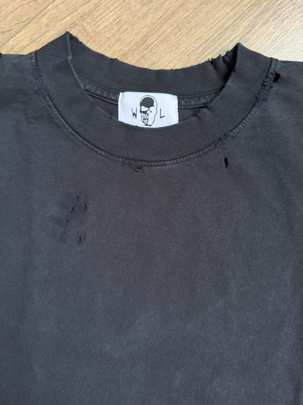 Warren Lotas Warren Lotas Flame Reaper Distressed Longsleeve Tee Size US L / EU 52-54 / 3 - 5 Thumbnail
