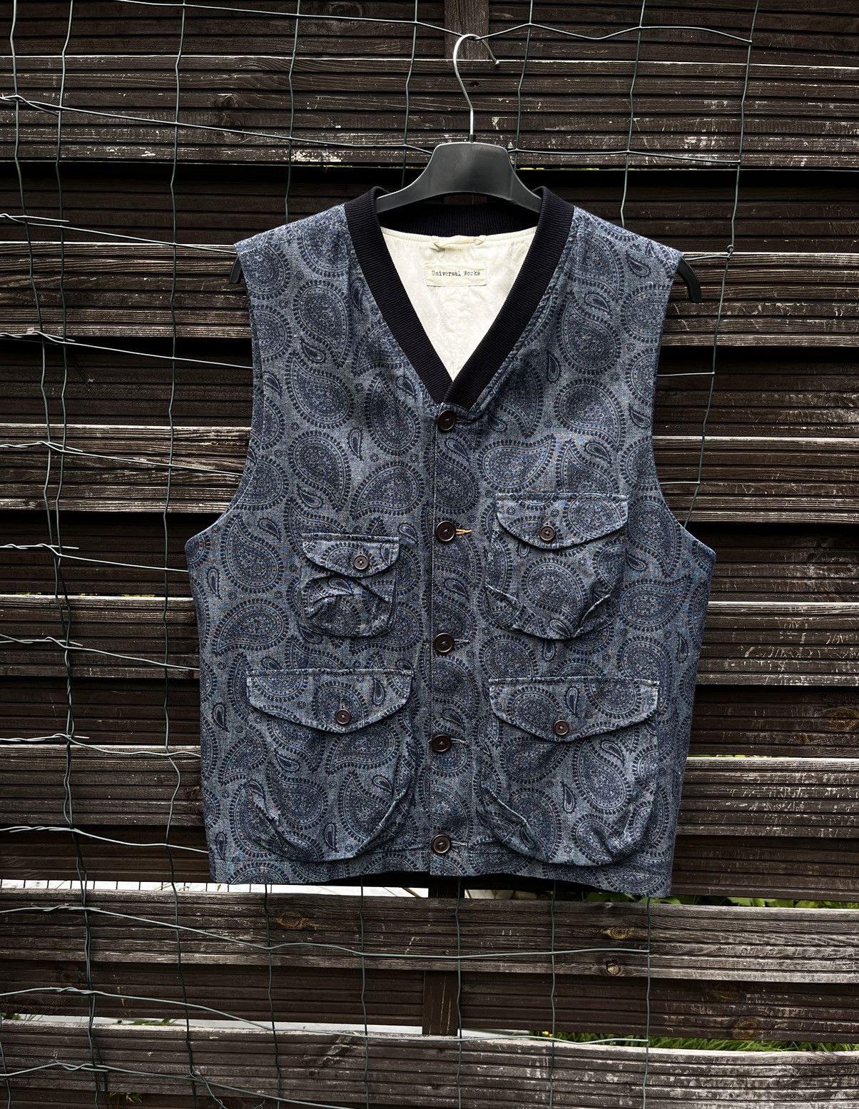 Japanese Brand × Universal Works 🔴 UNIVERSAL WORKS MULTIPOCKET Y2K STREETWEAR JAPANESE VEST Size US M / EU 48-50 / 2 - 1 Thumbnail