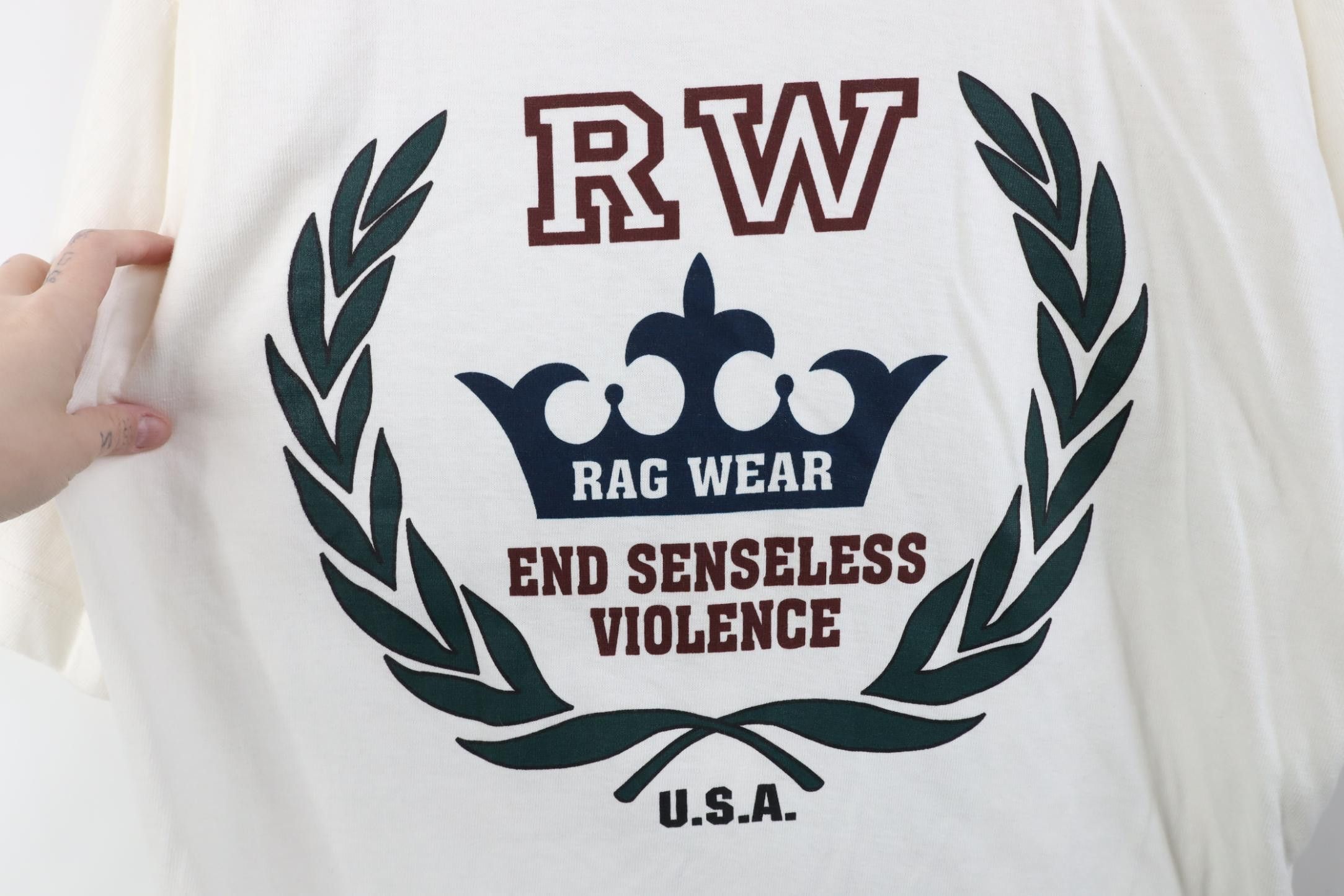Vintage Vintage 90s Streetwear Senseless Violence Baggy T-Shirt USA Size US XL / EU 56 / 4 - 4 Thumbnail