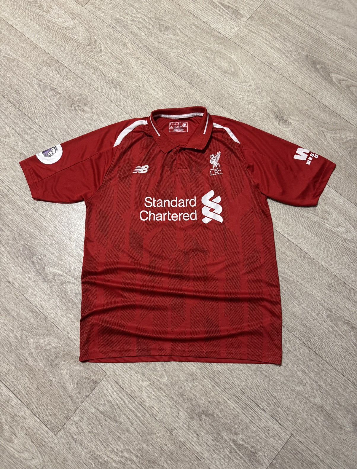 New Balance 🔷New Balance Liverpool 2018/19 Salah #11 Soccer jersey🔷 Size US M / EU 48-50 / 2 - 1 Thumbnail