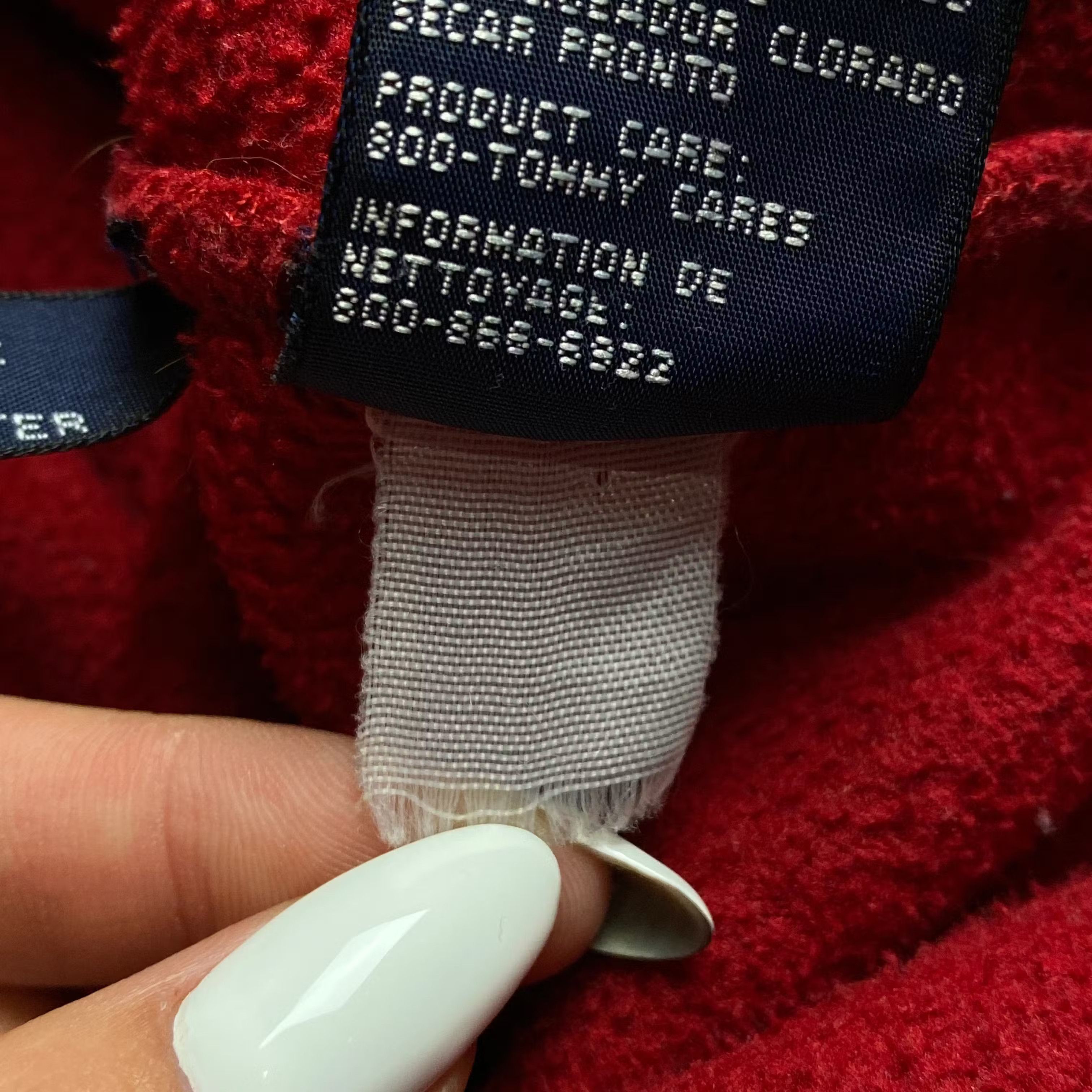 Tommy Hilfiger × Vintage Men’s Fleece Sweatshirt Tommy Hilfiger Vintage Size L Size US L / EU 52-54 / 3 - 8 Thumbnail