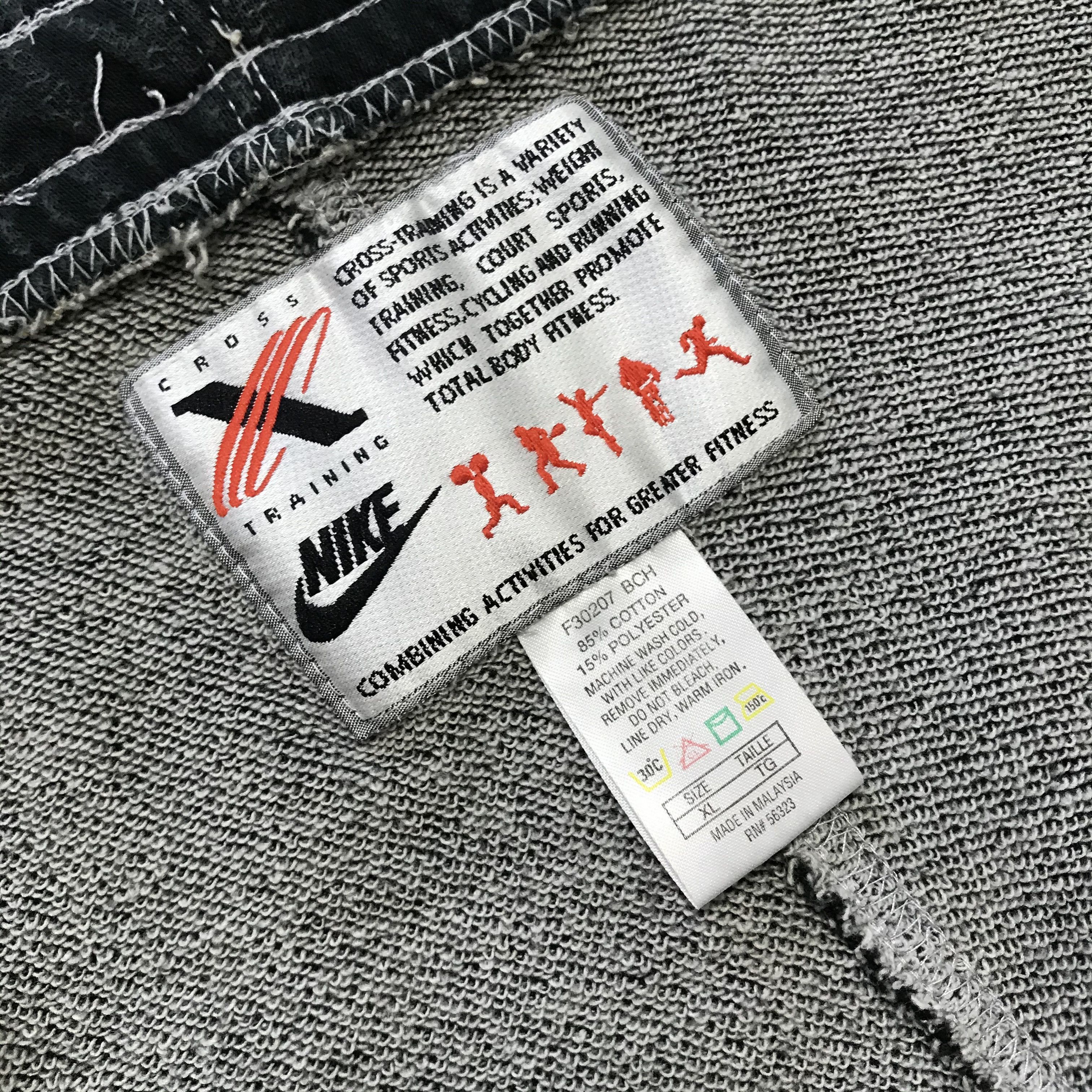 Nike NIKE CROSS Vintage Shorts 90s Embroidered Logo Rare Swoosh Size US 34 / EU 50 - 5 Thumbnail