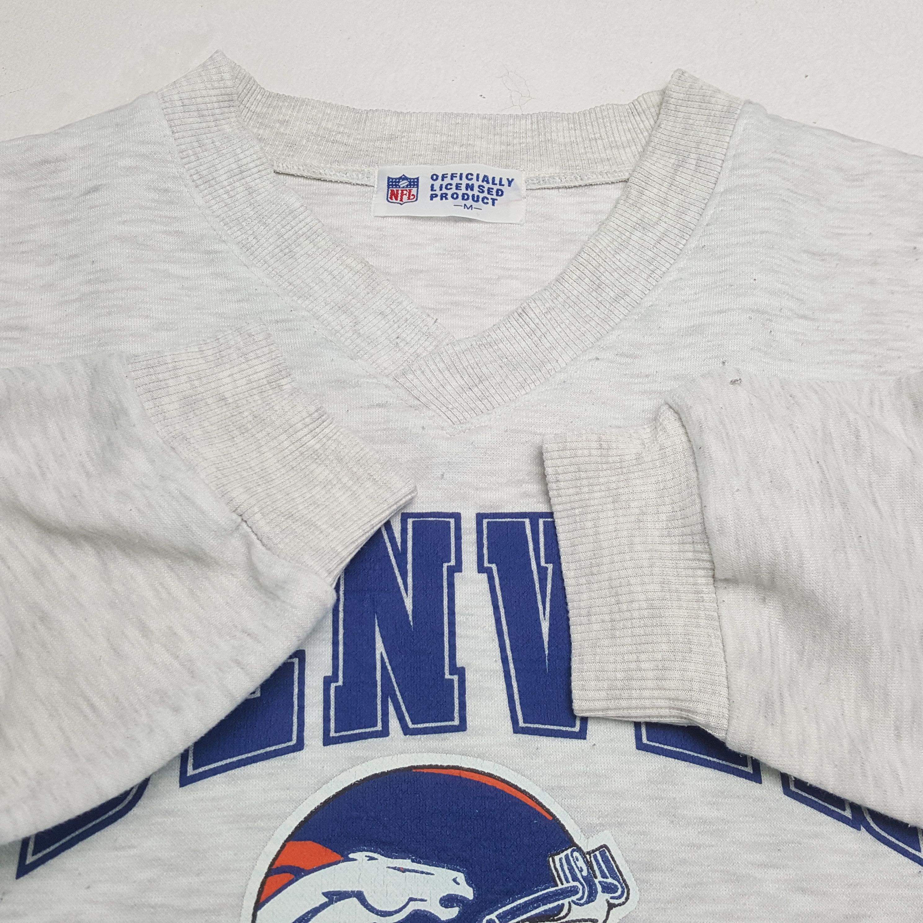 NFL DENVER BRONCOS NFL Football Team Vintage Sweatshirt Size US M / EU 48-50 / 2 - 8 Thumbnail