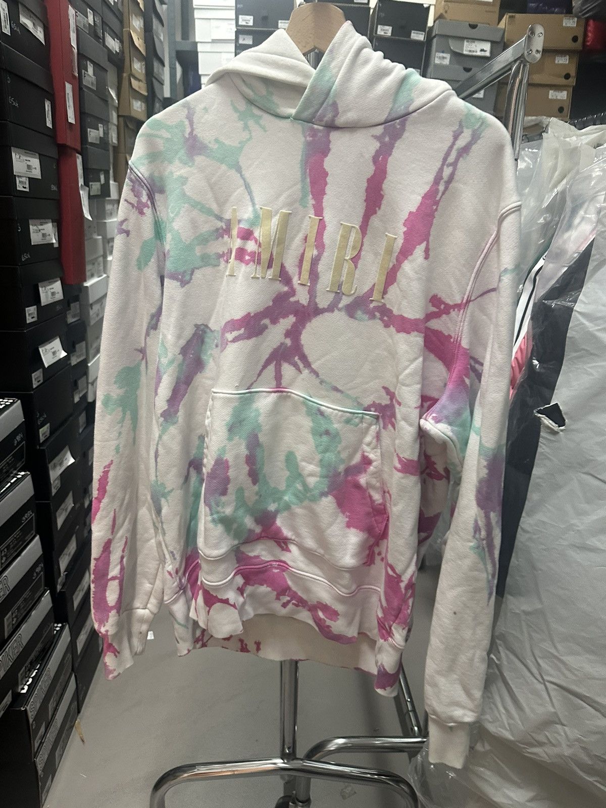 Amiri Amiri Core logo tye dye hoodie Size US M / EU 48-50 / 2 - 2 Thumbnail