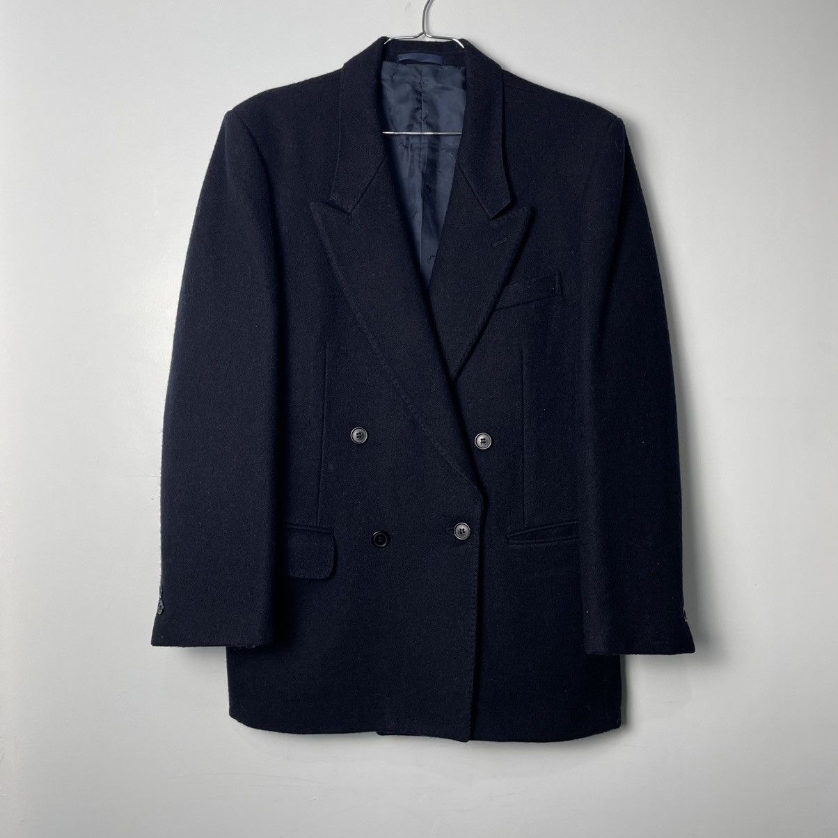 Yves Saint Laurent Vintage YSL Double Breasted Suit Blazer Size 44R - 1 Thumbnail