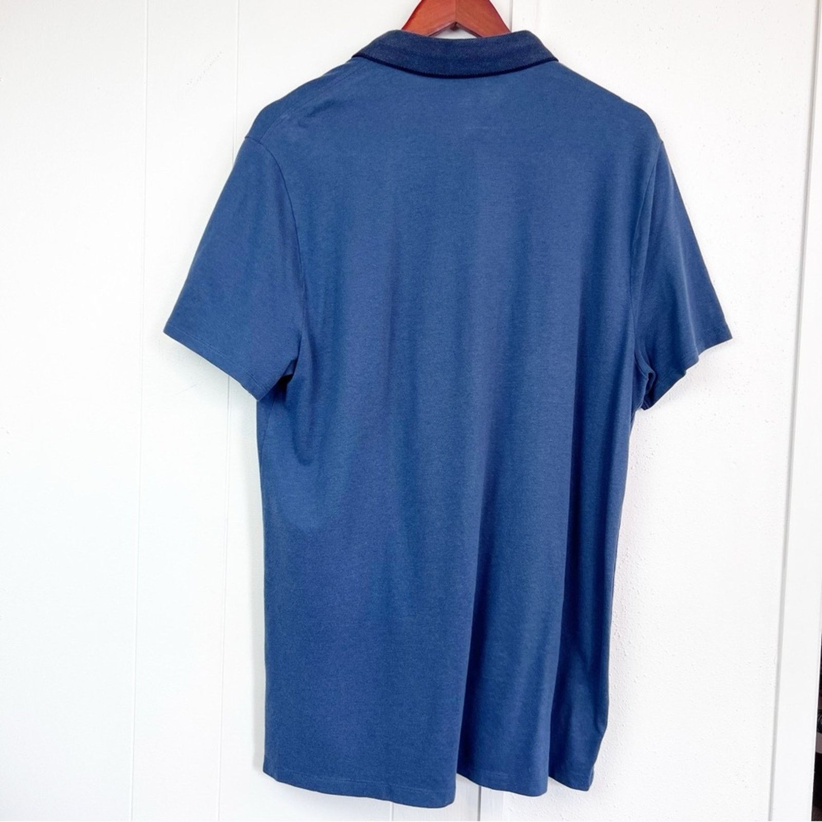 Express Express Blue Polo Shirt Men’s Size Large Size US L / EU 52-54 / 3 - 5 Thumbnail