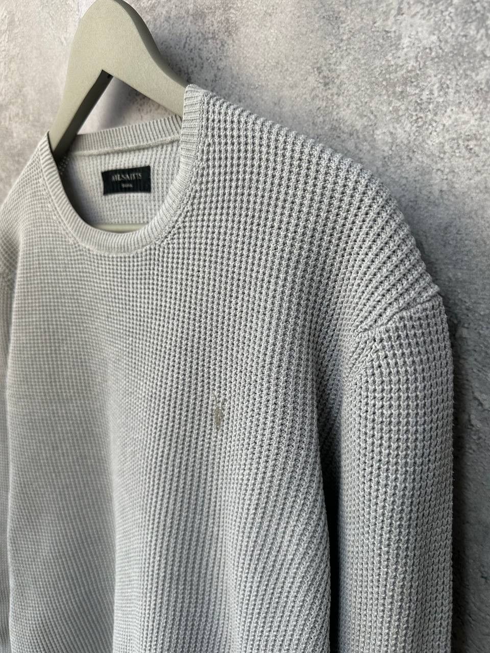 Allsaints ALLSAINTS Trias Crew Neck Waffle Sweater Pullover Size US S / EU 44-46 / 1 - 6 Thumbnail
