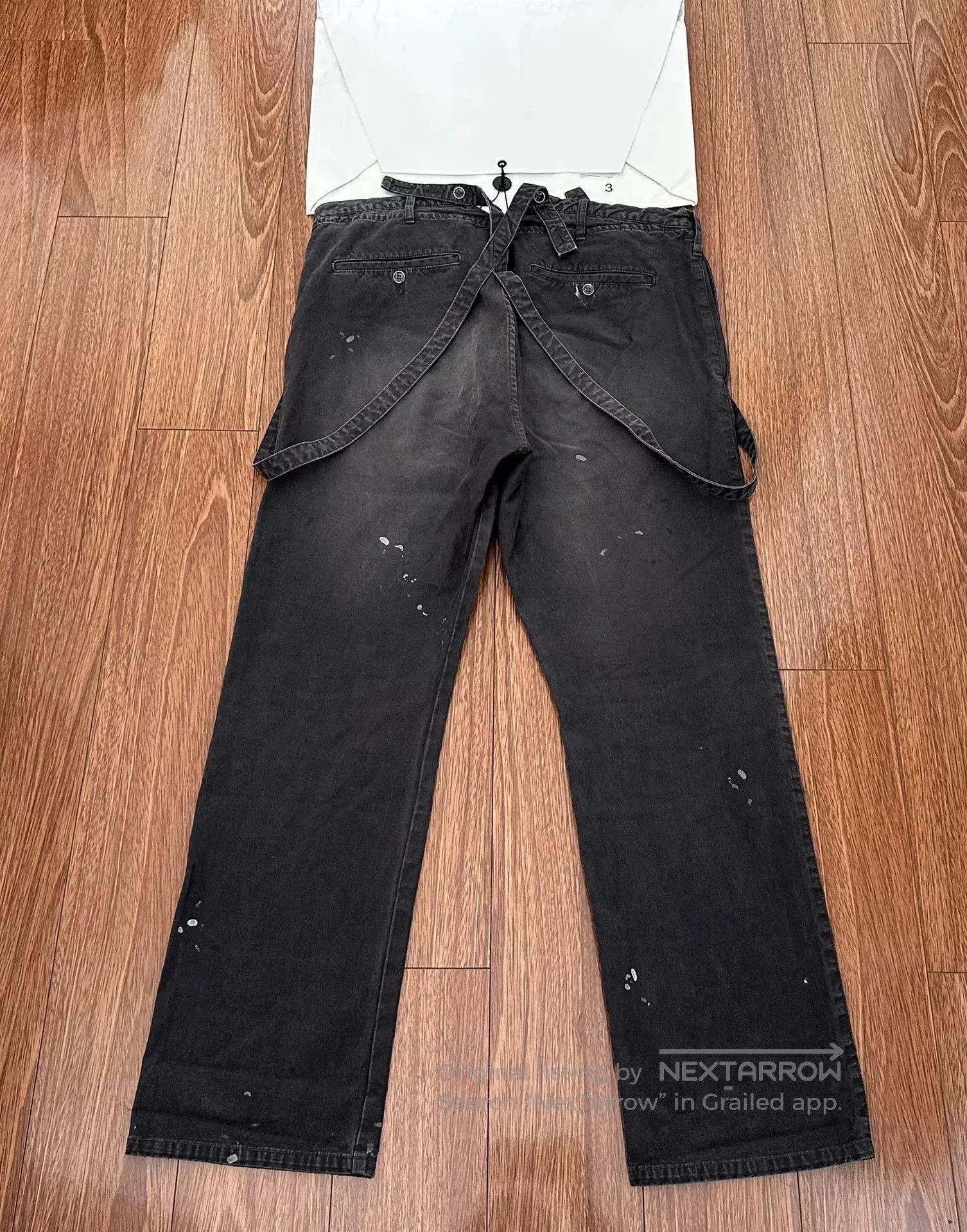 Visvim visvim travailler braces pants black. Size US 32 / EU 48 - 2 Thumbnail