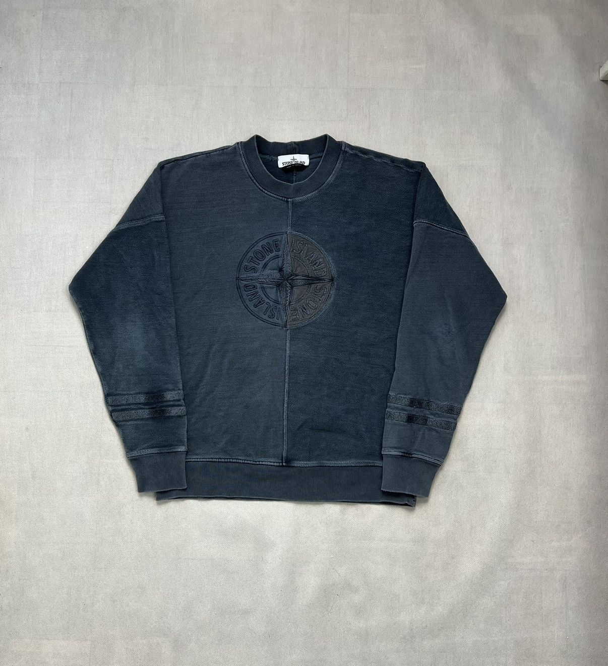 Stone Island Sweatshirt Stone Island Dye Big Logo Size US L / EU 52-54 / 3 - 1 Thumbnail