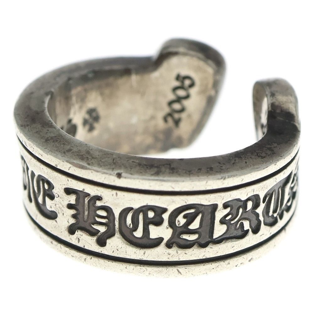 Chrome Hearts CHROME HEARTS SCROLL LABEL RING Silver BCA383 Size ONE SIZE - 1 Thumbnail