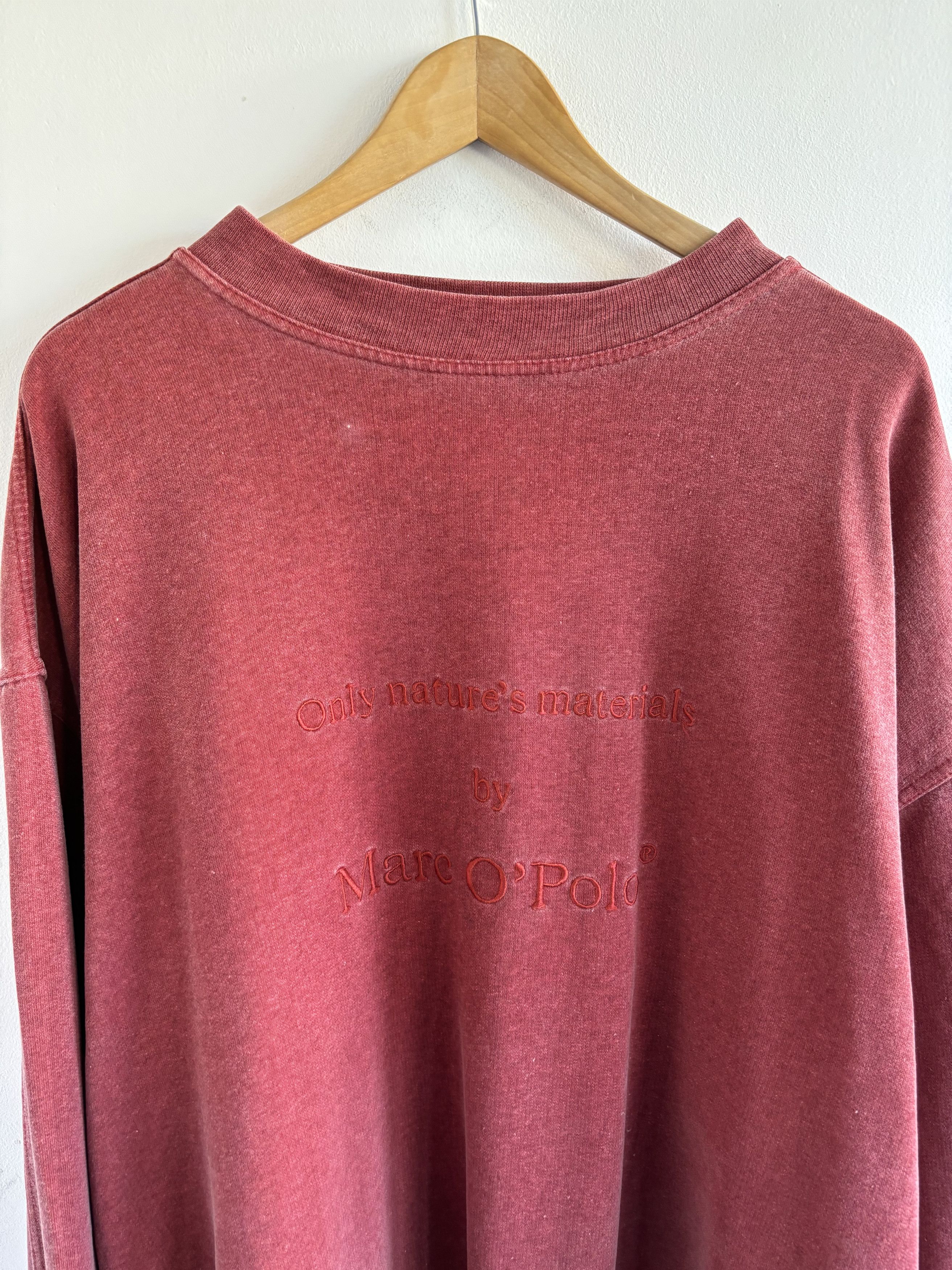 Marc O'Polo × Vintage Vintage Marc O'Polo Boxy Natures Materials Sweatshirt Size US XL / EU 56 / 4 - 3 Thumbnail
