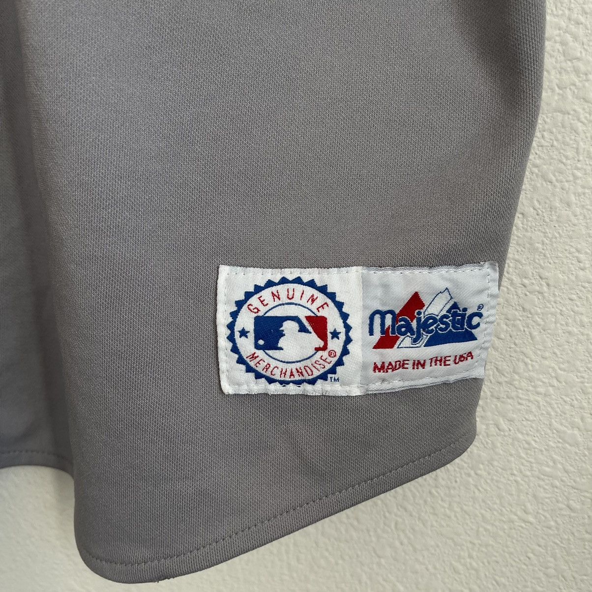 Majestic Majestic Braves Vtg Vintage MLB Short Sleeve 90s Jersey Size US L / EU 52-54 / 3 - 3 Thumbnail