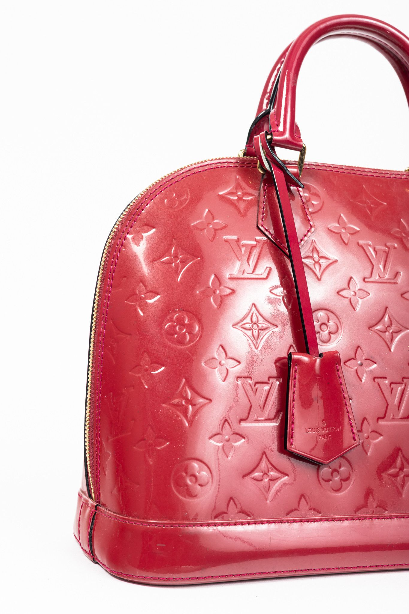 Louis Vuitton Louis Vuitton Alma PM Indian Rose Monogram Vernis Tote Size ONE SIZE - 8 Thumbnail