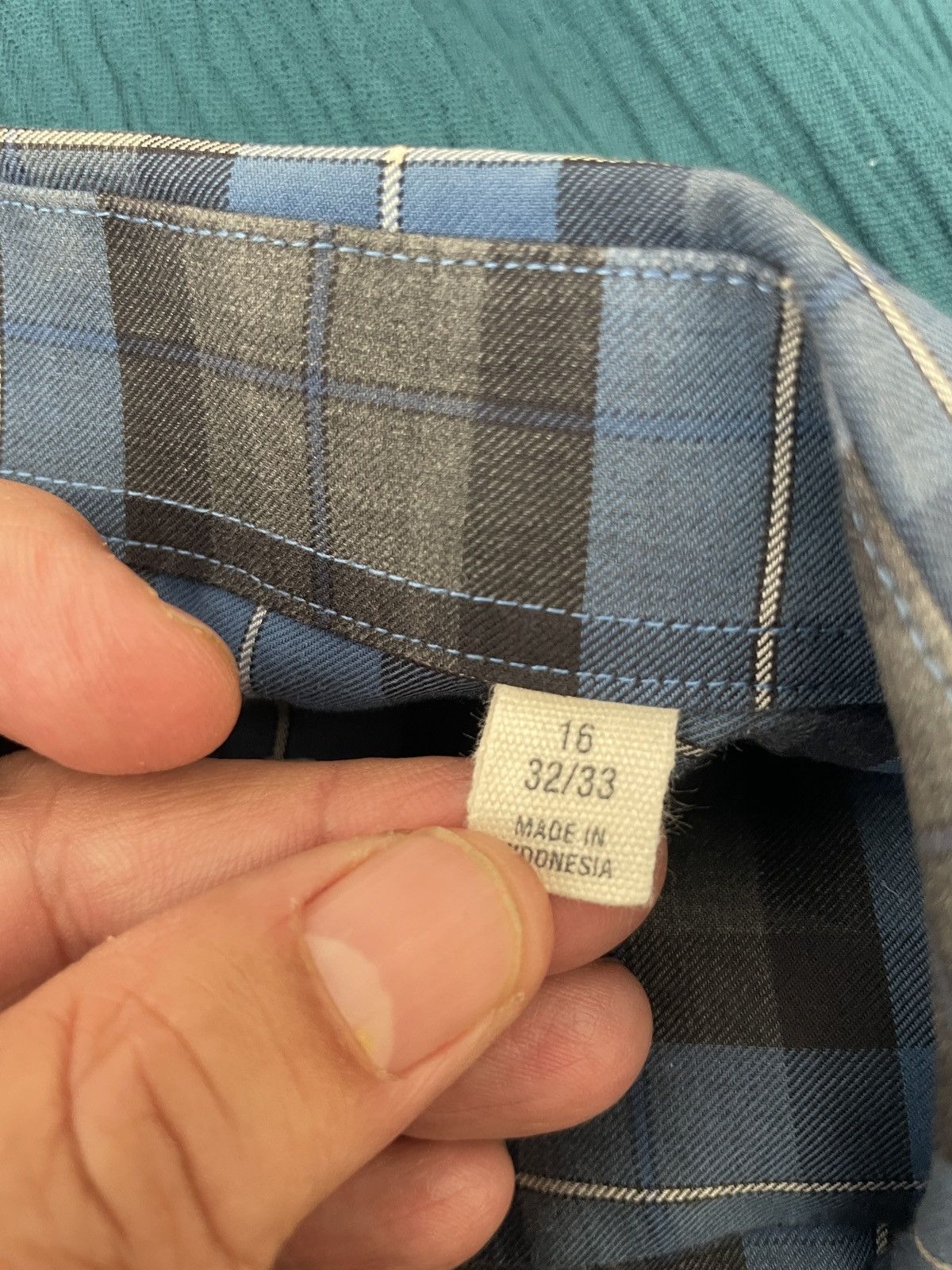 Todd Snyder Plaid Cotton Dress Shirt 16 32/33 Size US M / EU 48-50 / 2 - 12 Thumbnail