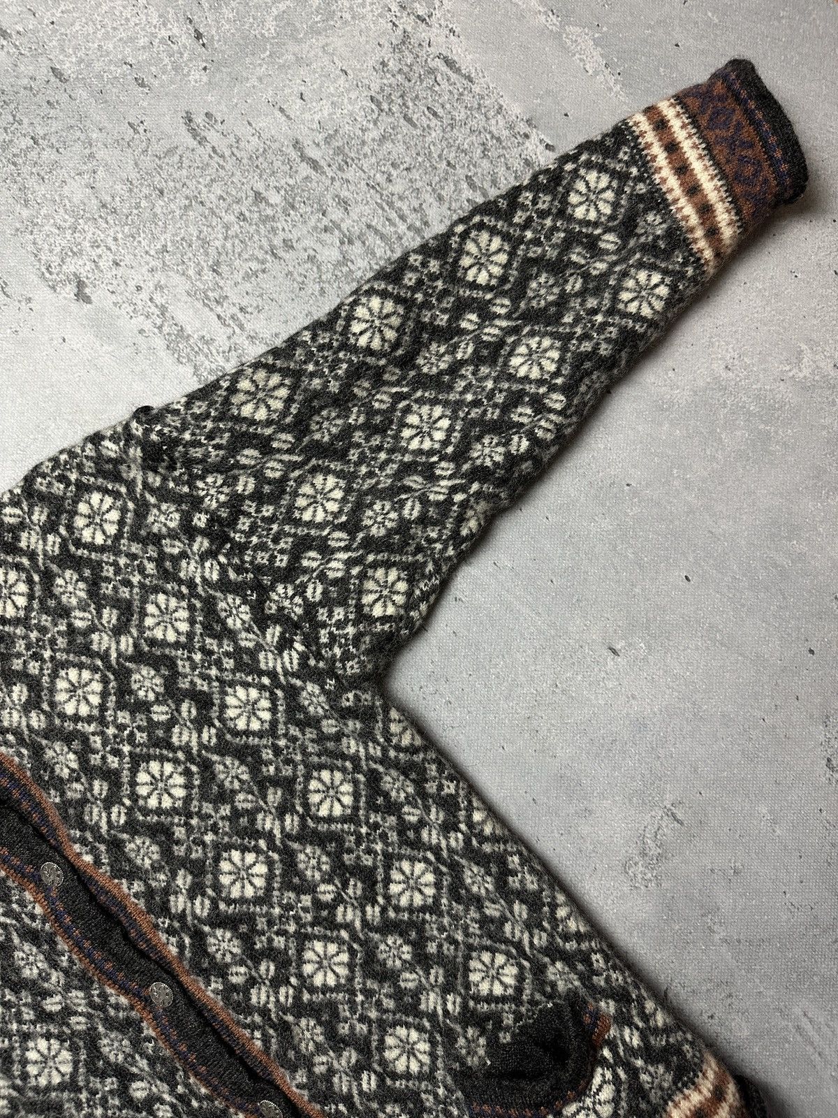 Dale Of Norway Vintage Skjaeveland Made In Norway Crazy Warm Cardigan y2k Size M / US 6-8 / IT 42-44 - 7 Thumbnail