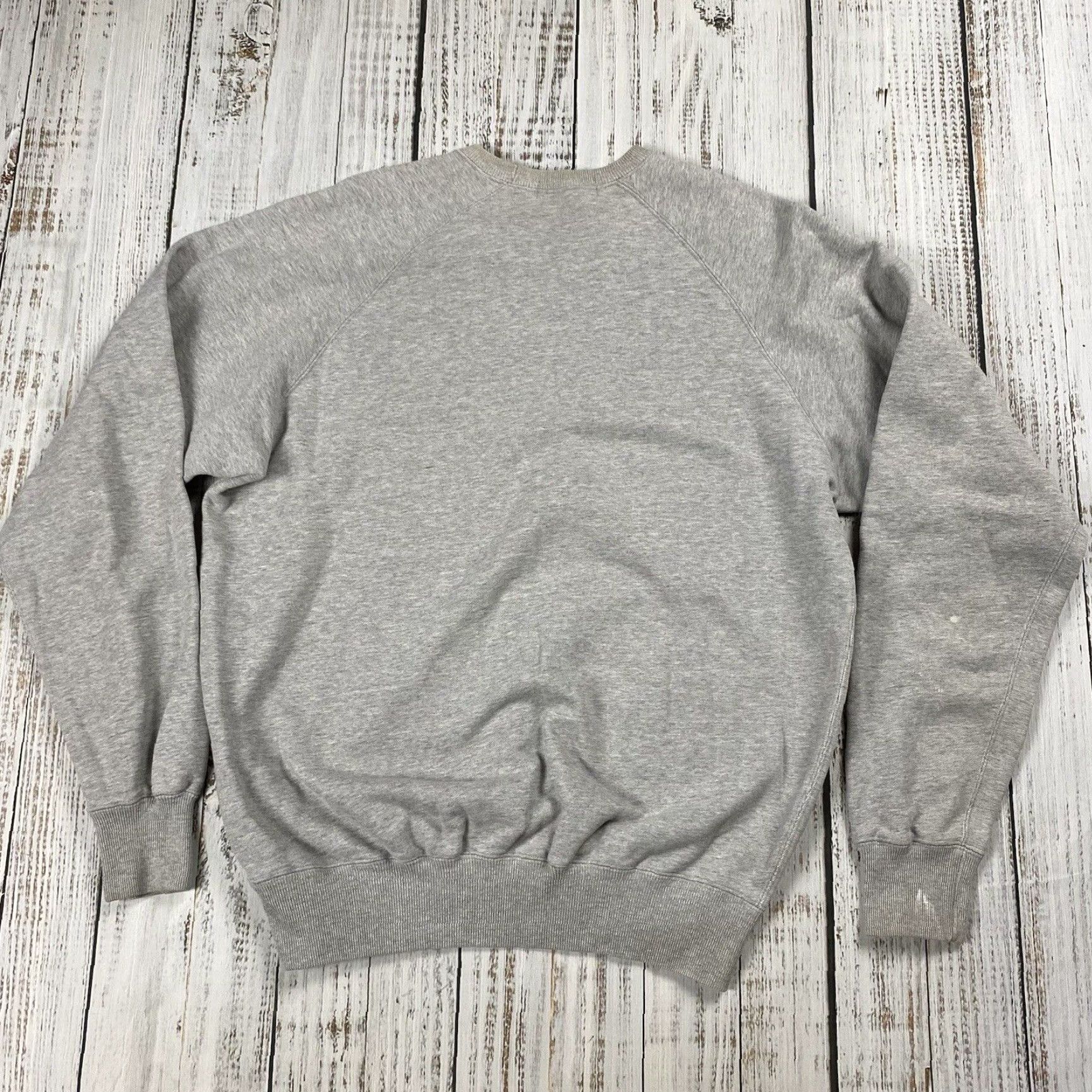 Polo Ralph Lauren VINTAGE Polo Ralph Lauren Crew Neck Sweatshirt Mens M 100% Cotton Gray 90s Athleisure Size US M / EU 48-50 / 2 - 6 Thumbnail